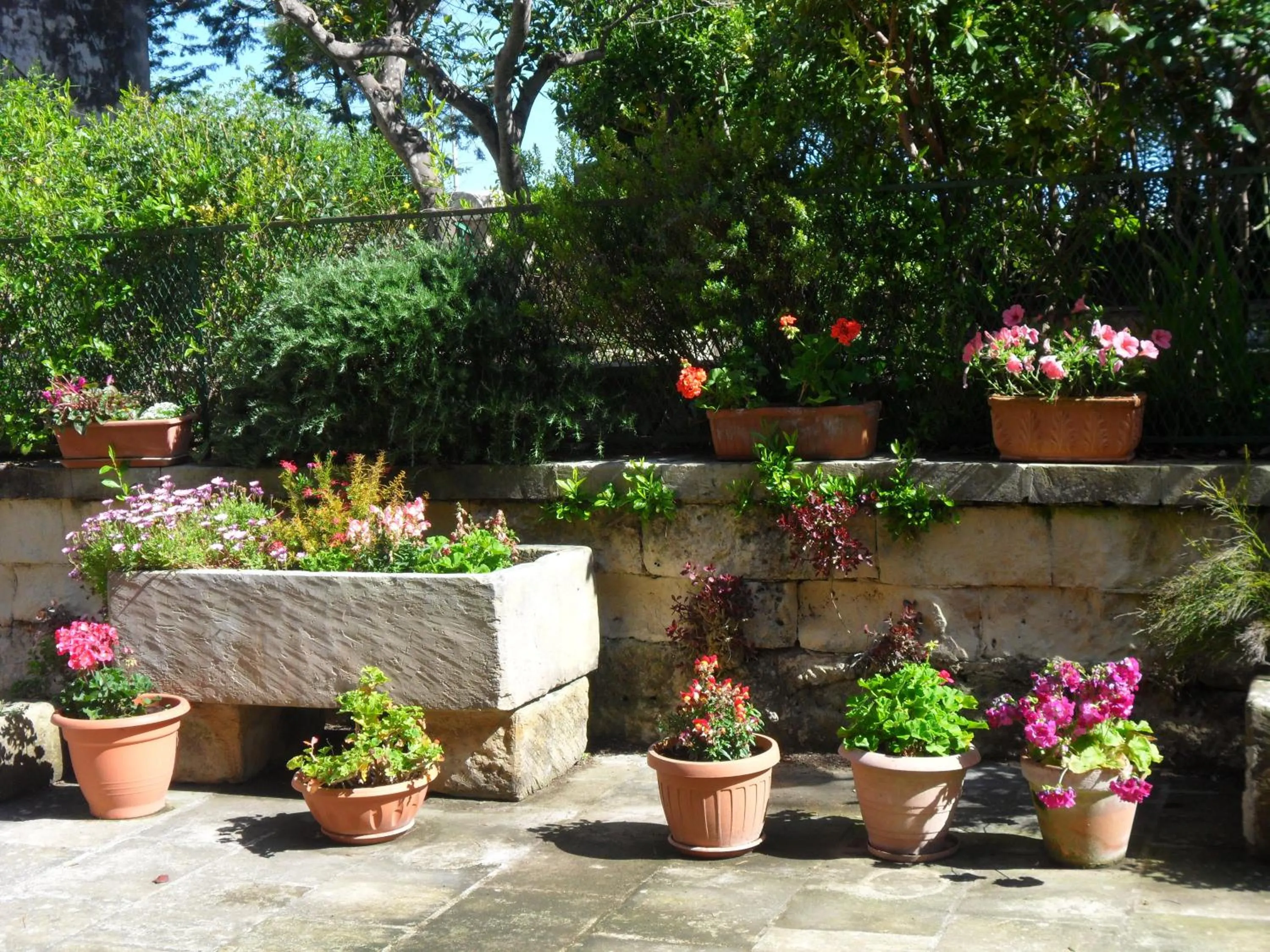 Decorative detail in Masseria Gattamora