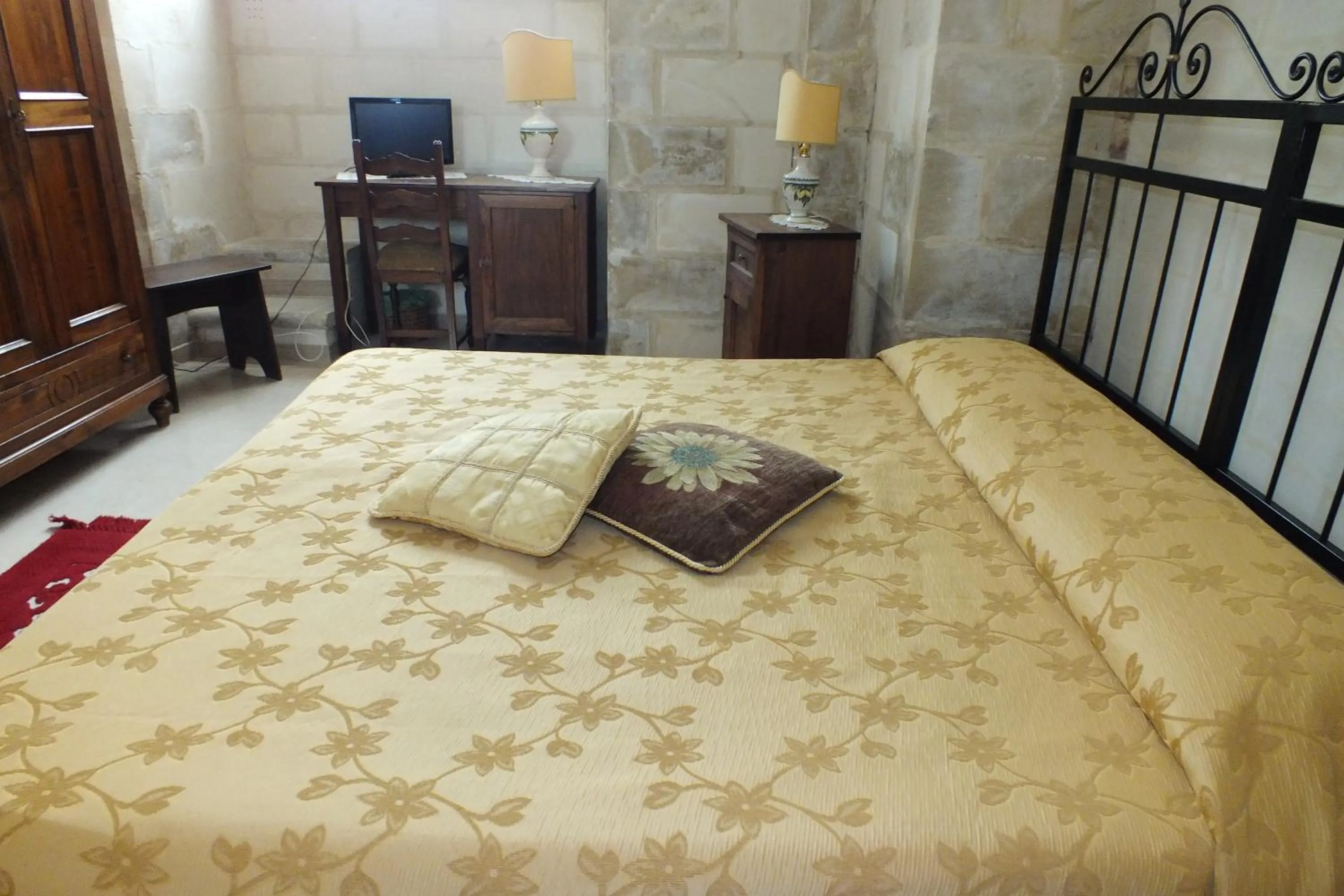 Bed in Masseria Gattamora