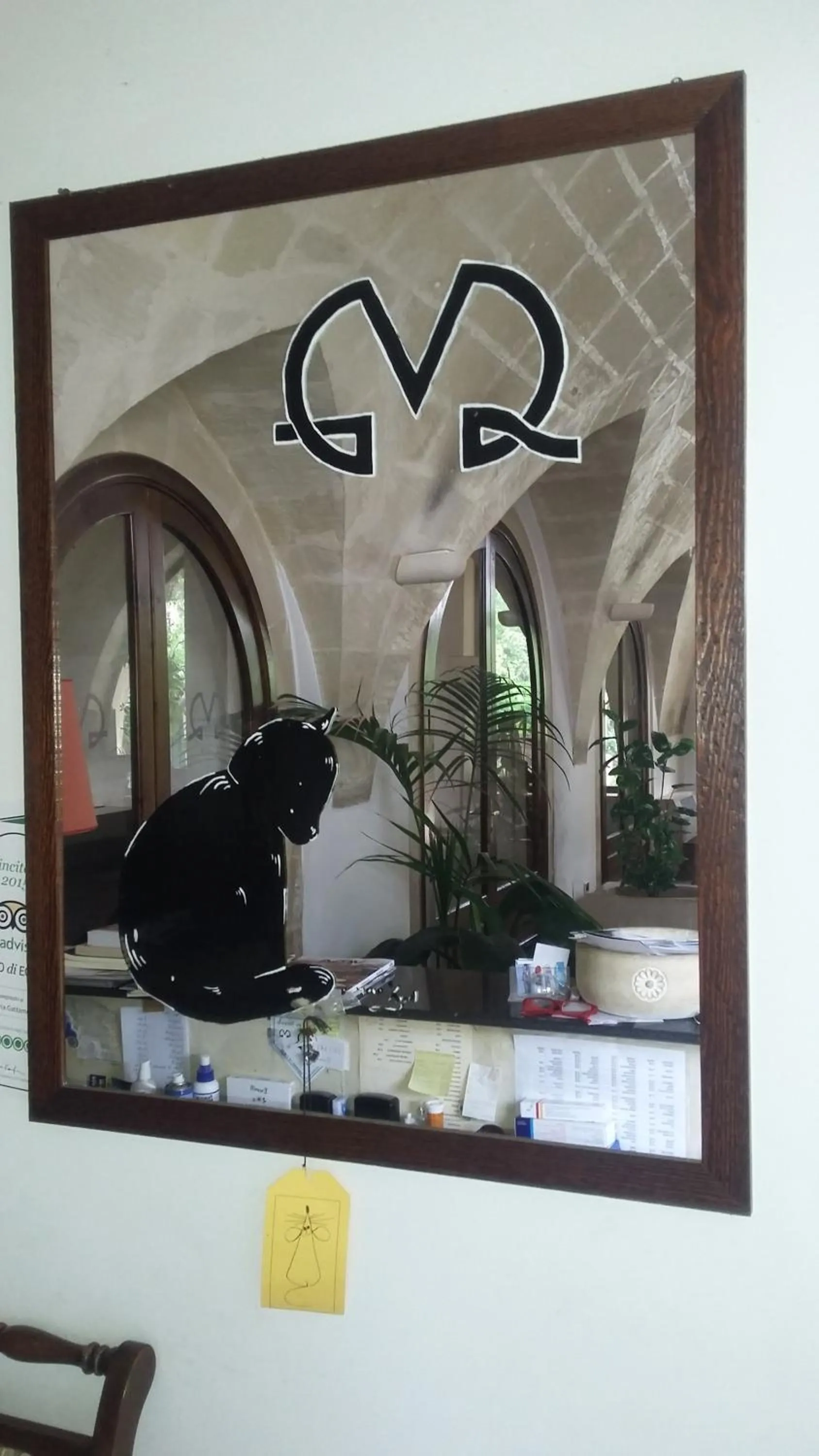 Logo/Certificate/Sign in Masseria Gattamora