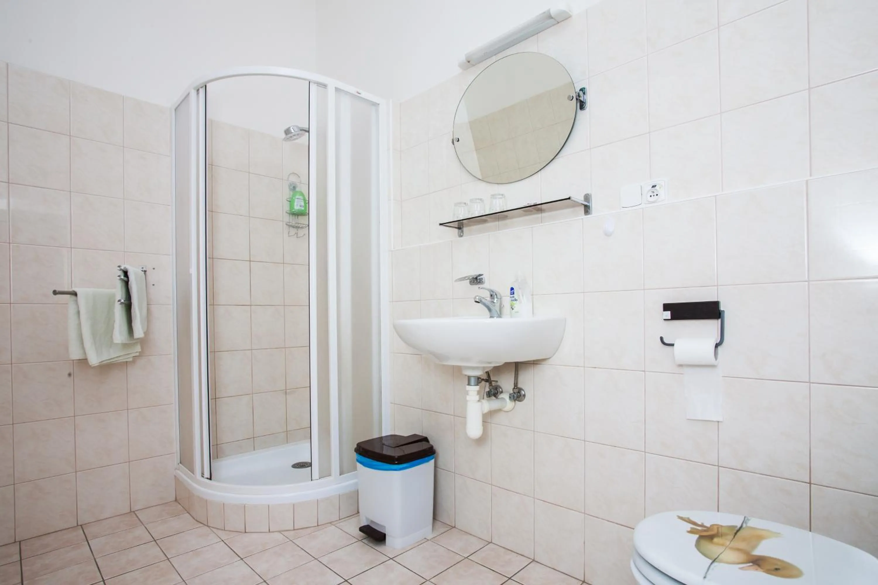 Bathroom in Hotel Alfa