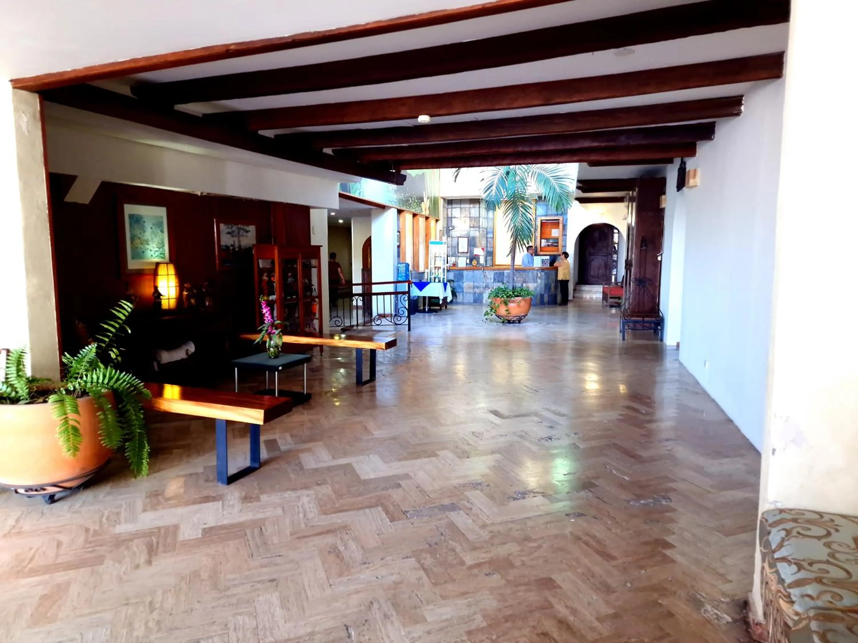 Lobby or reception in Hotel Plaza Independencia