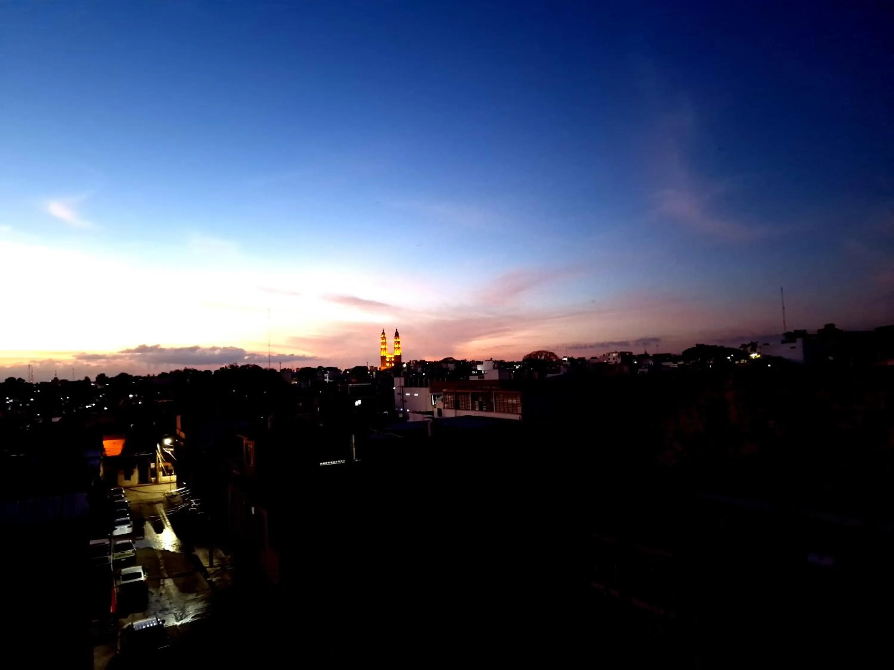 City view in Hotel Plaza Independencia