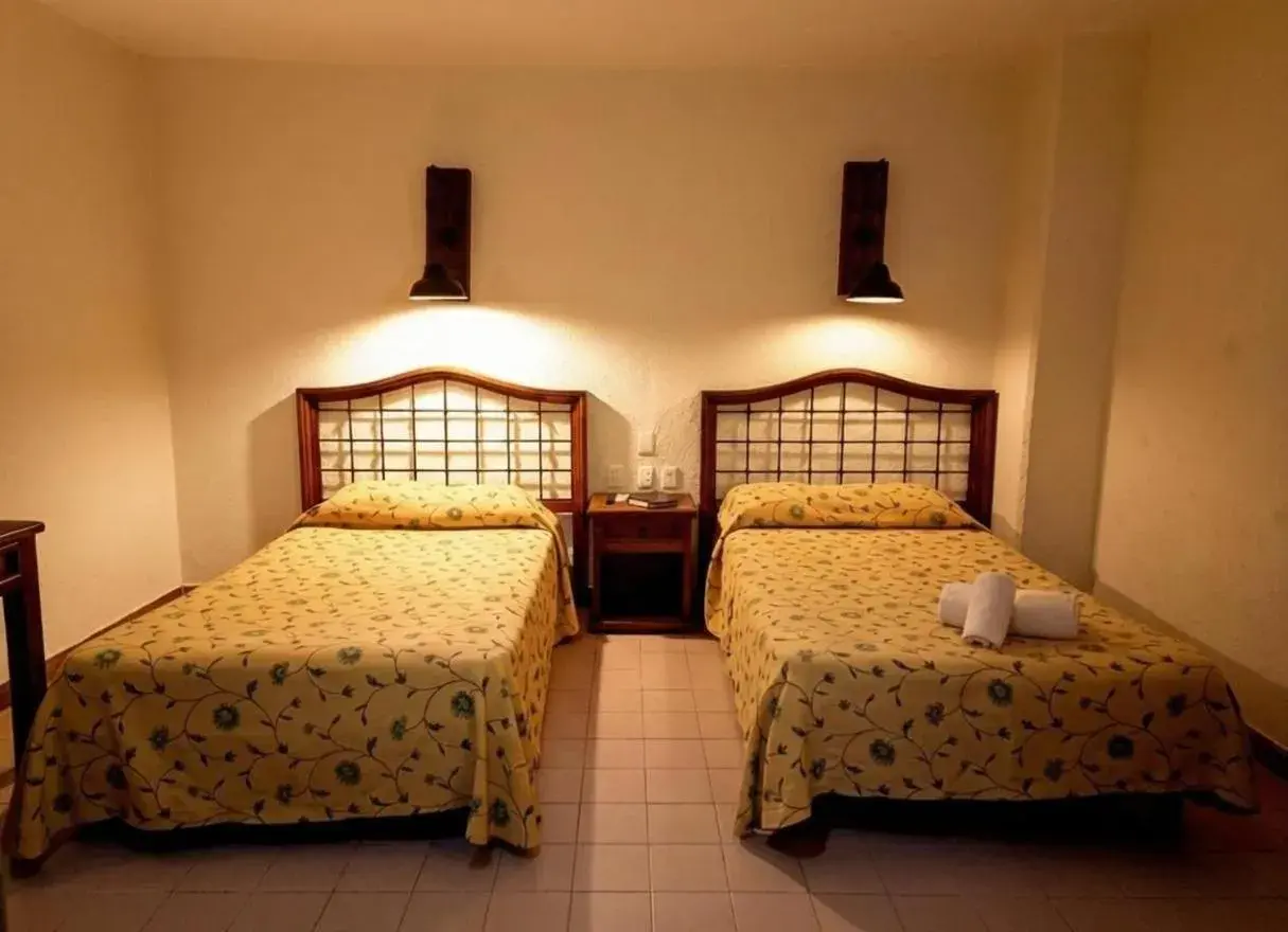 Bed in Hotel Plaza Independencia Bed in Hotel Plaza Independencia