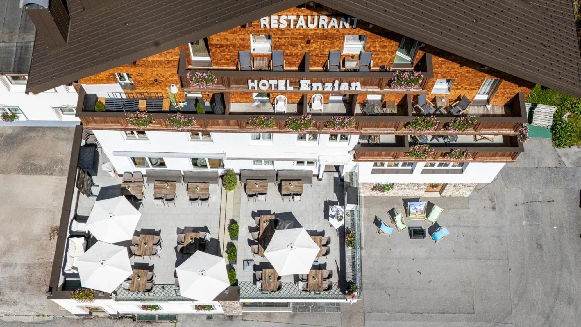 Property building in Hotel Enzian