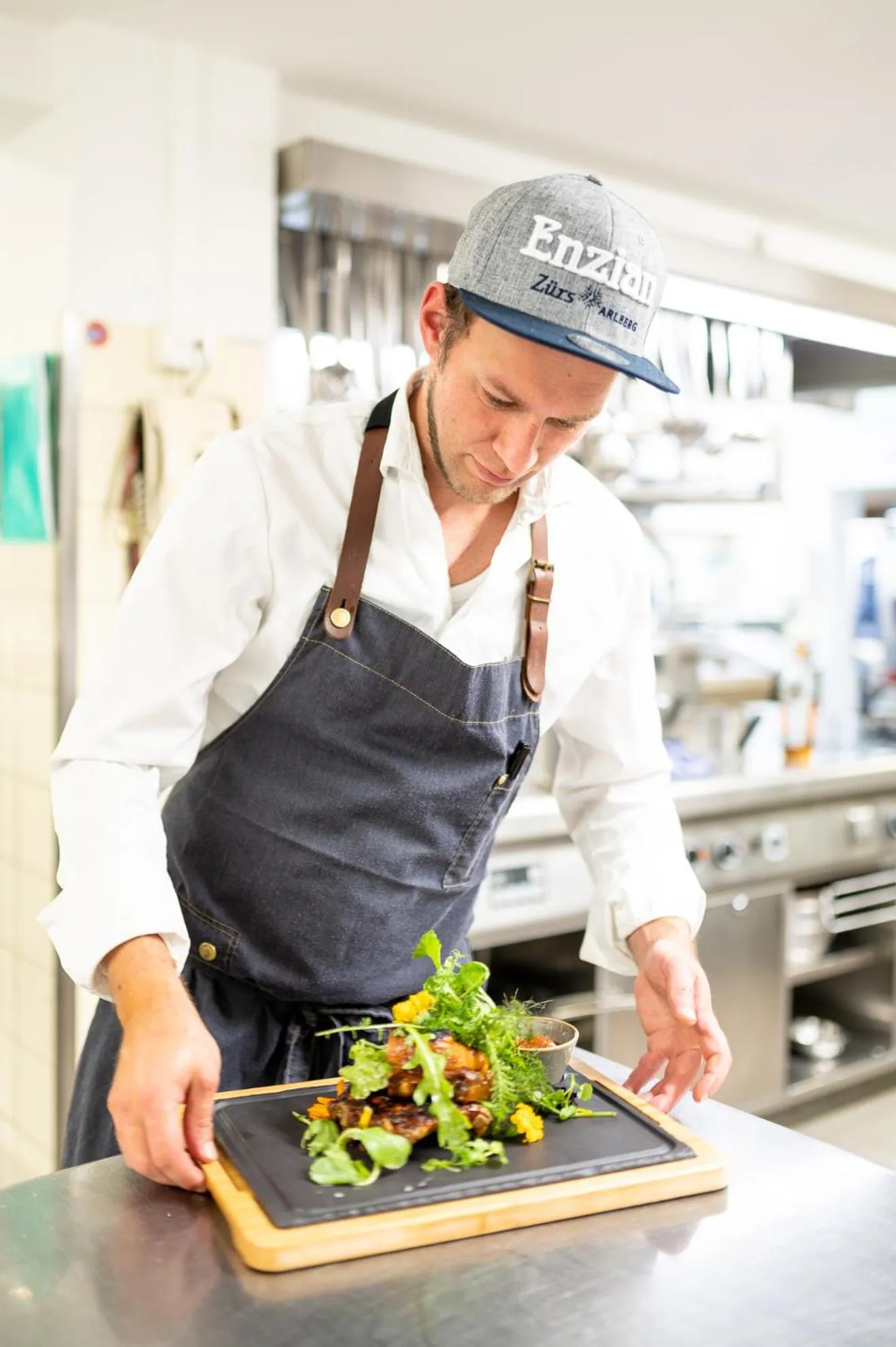 Restaurant/places to eat in Hotel Enzian