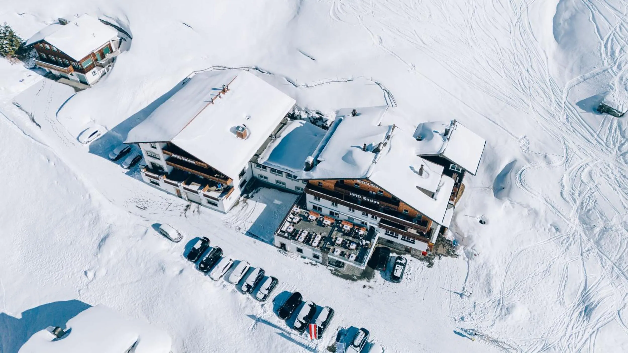 Restaurant/places to eat in Hotel Enzian