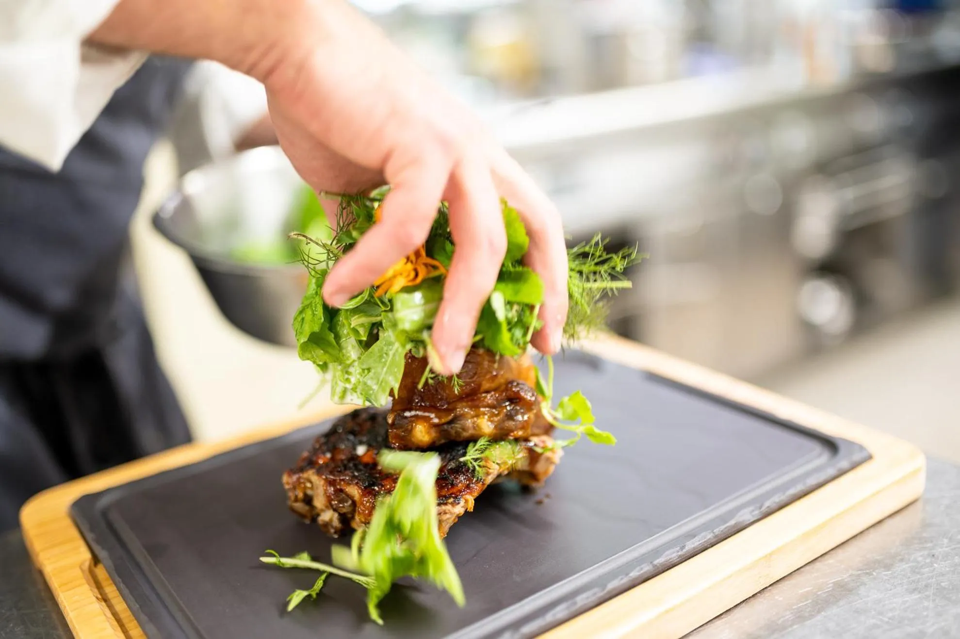 Restaurant/places to eat in Hotel Enzian