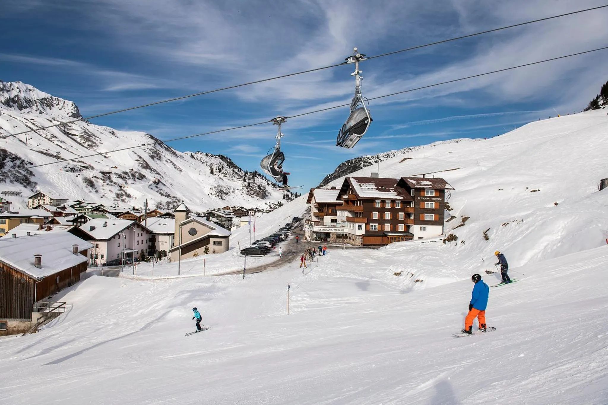 Property building in Hotel Enzian