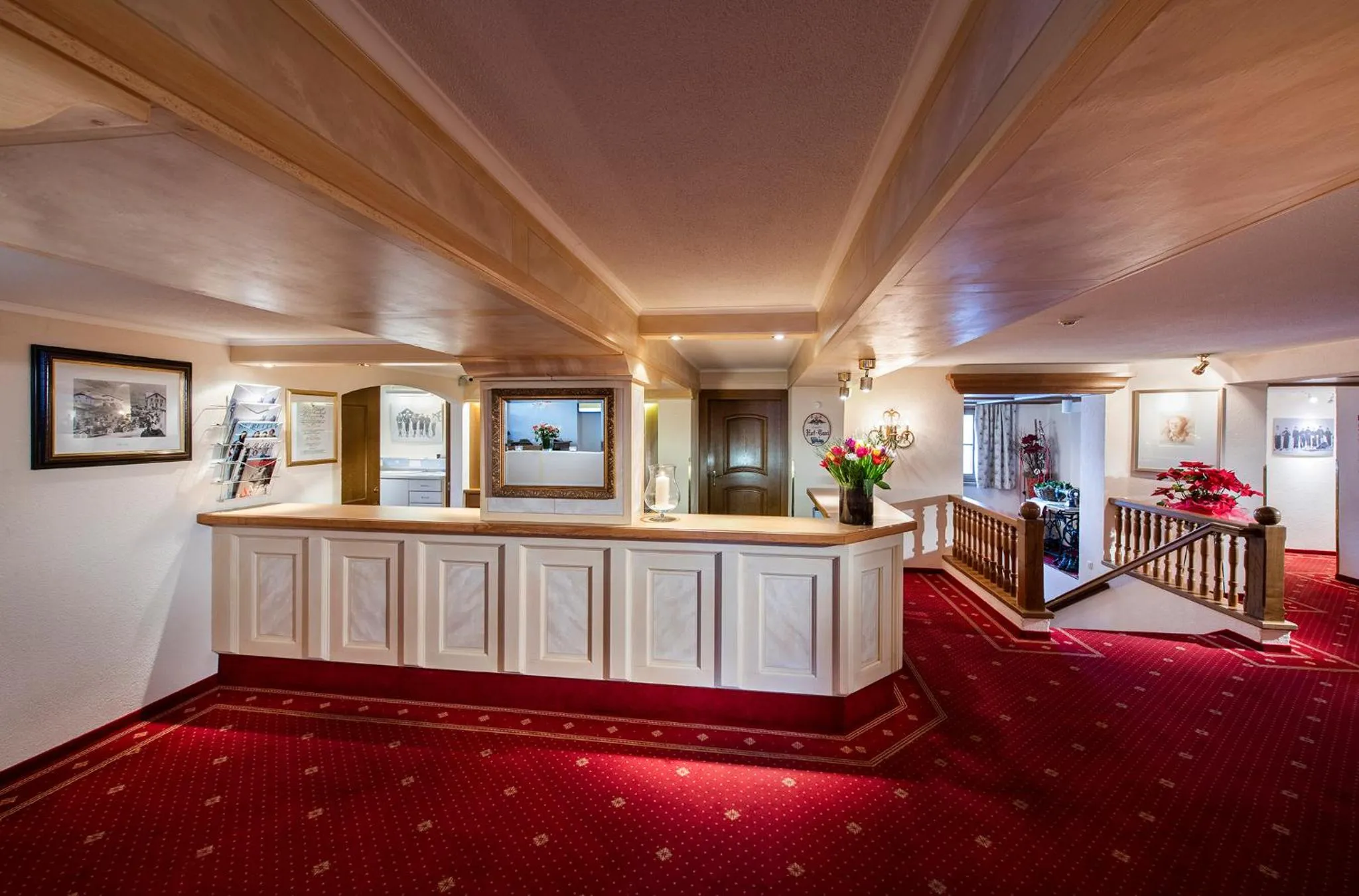 Lobby or reception in Hotel Enzian