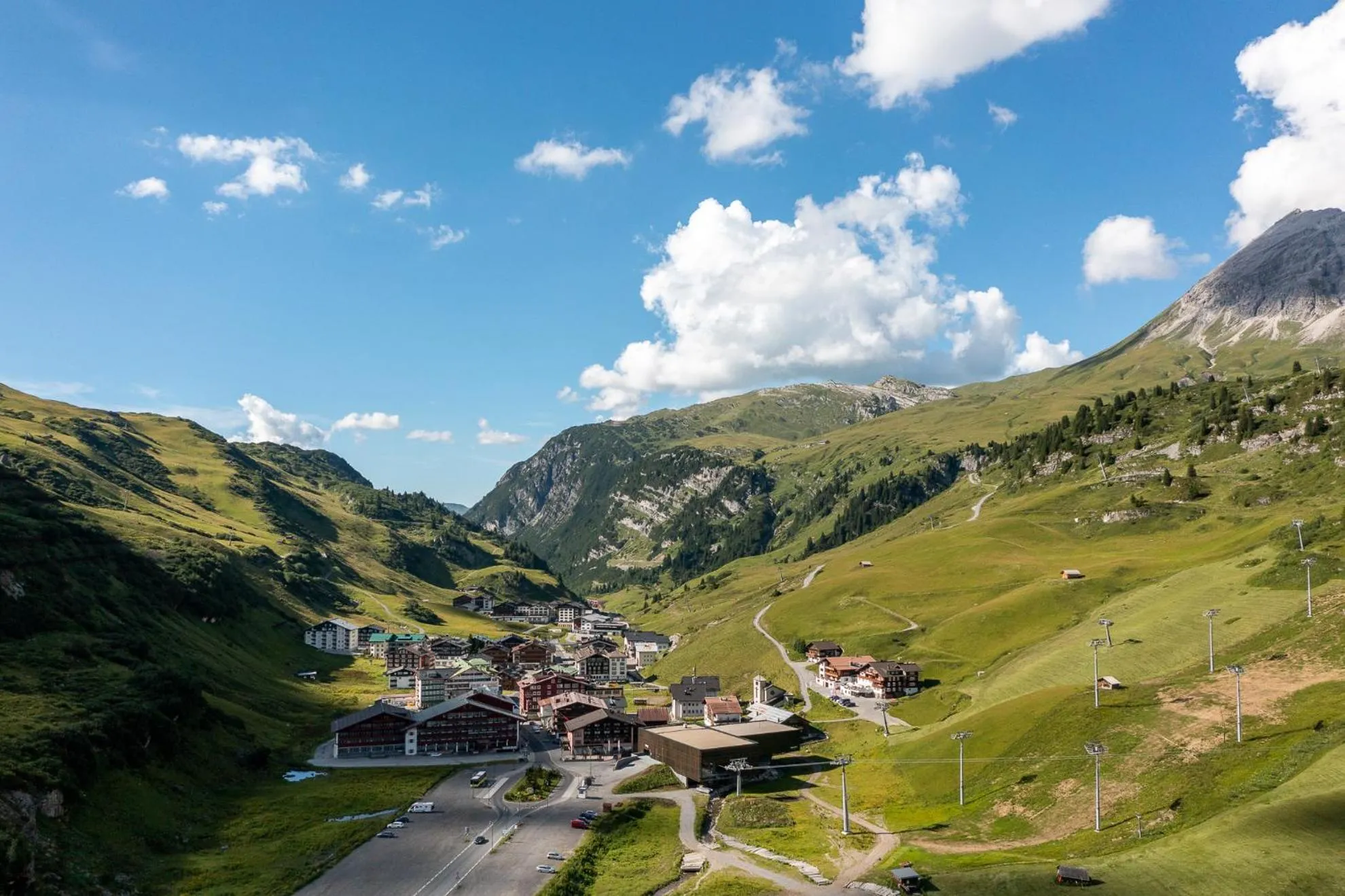 Property building in Hotel Enzian