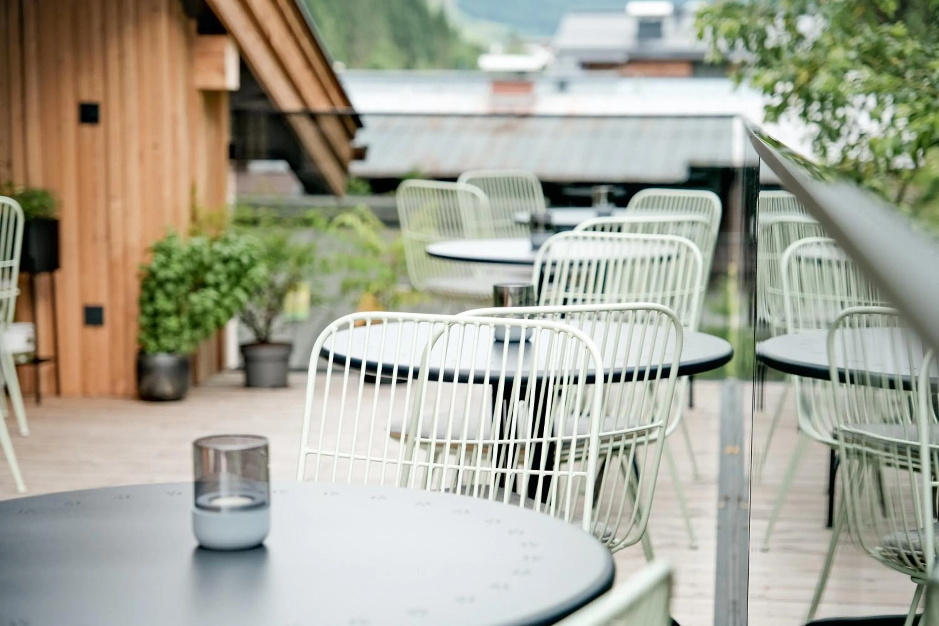Balcony/Terrace in Grand Pension Franziska - inkl CrossFit Gym