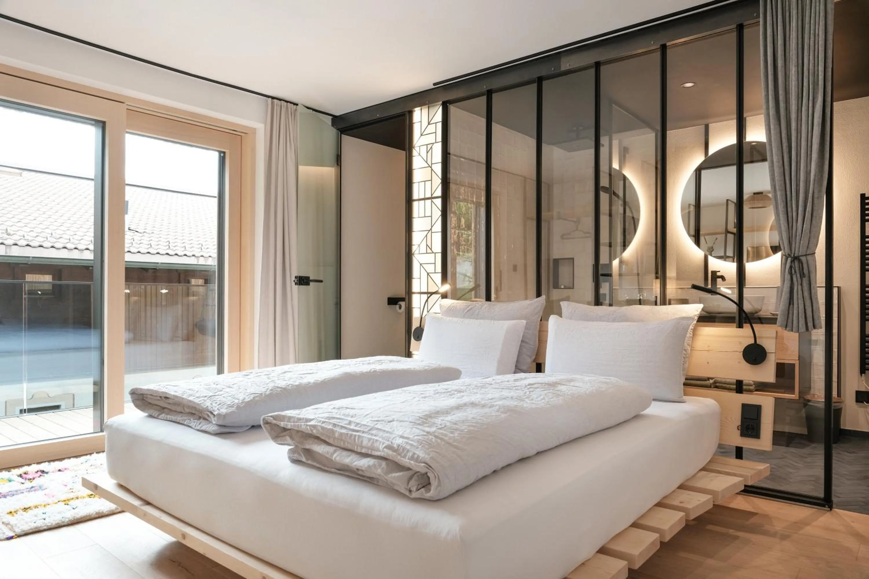 Bed in Grand Pension Franziska - inkl CrossFit Gym