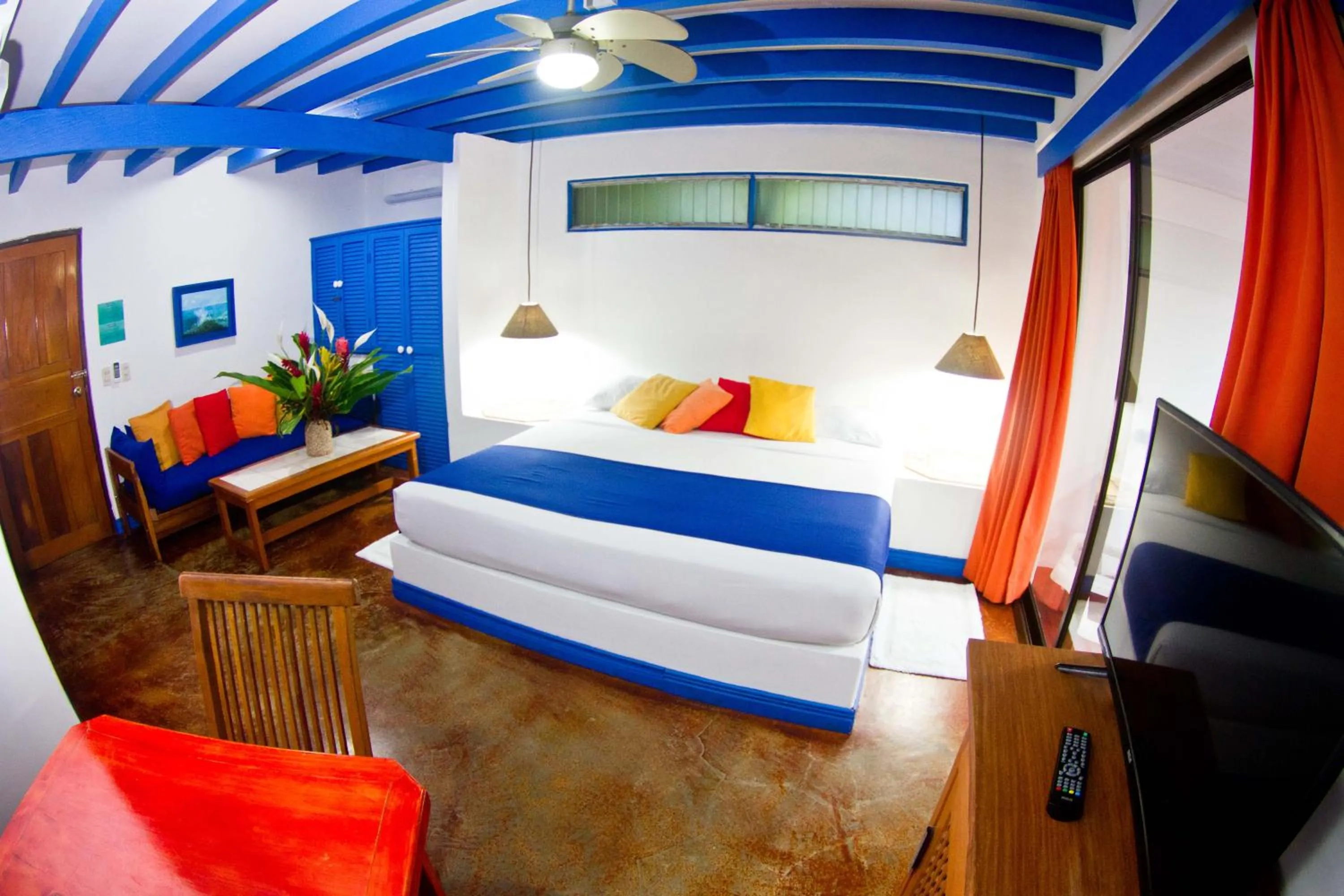 Bedroom, Bed in Villas del Caribe