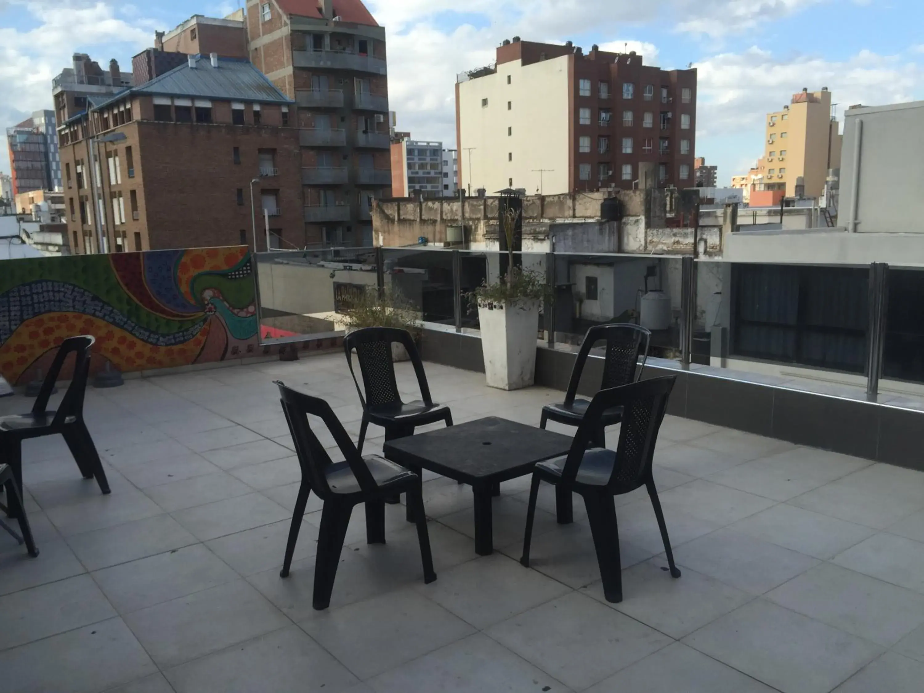 Balcony/Terrace in Link Cordoba Hostel