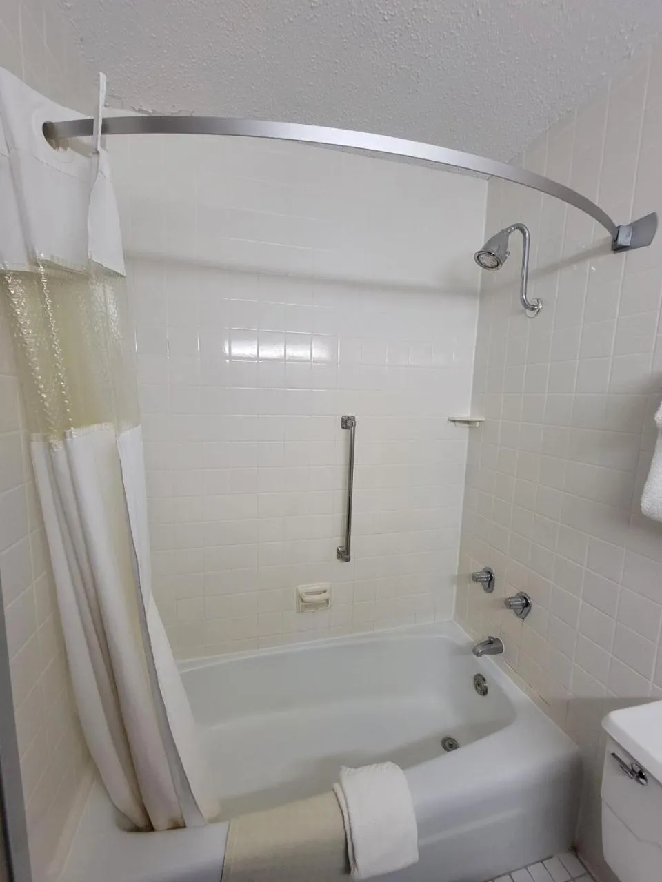 Shower in Ramada by Wyndham Angola/Fremont Area