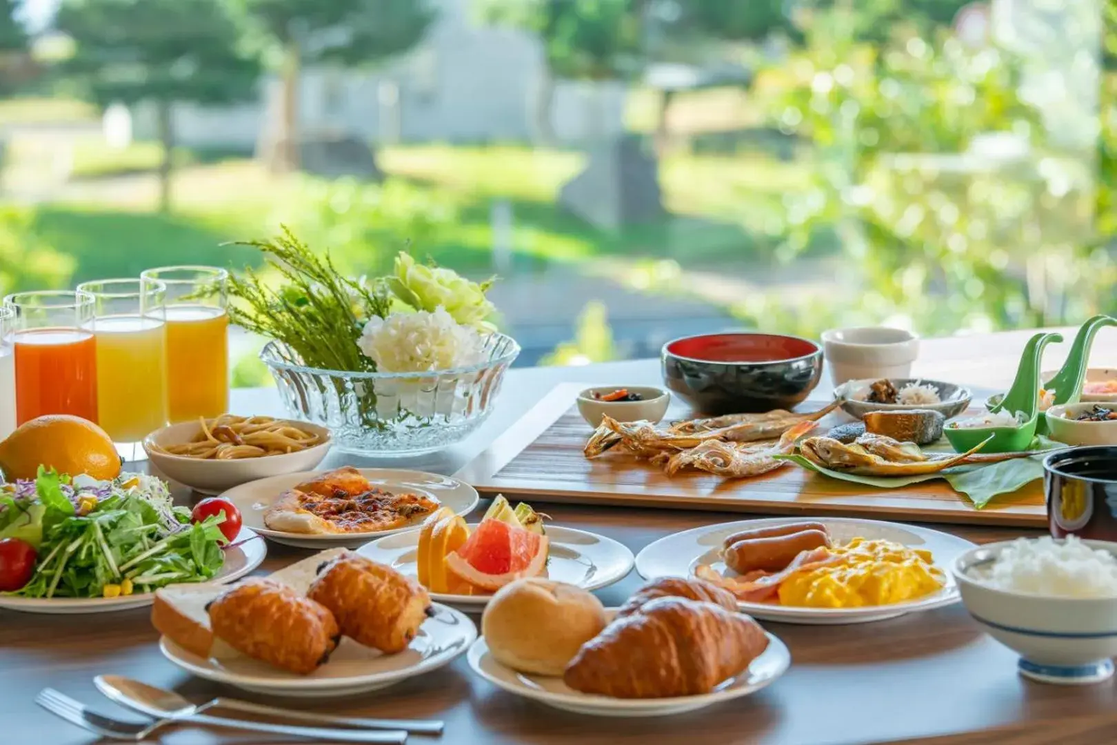 Breakfast in Hotel Ichibata Breakfast in Hotel Ichibata