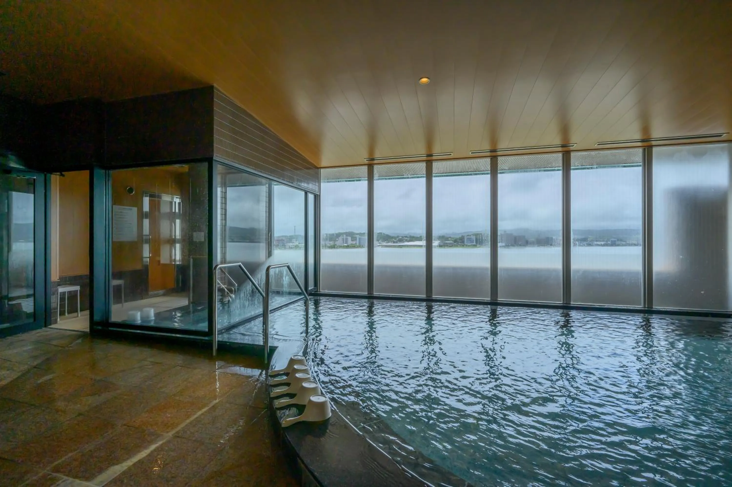 Hot Spring Bath in Hotel Ichibata