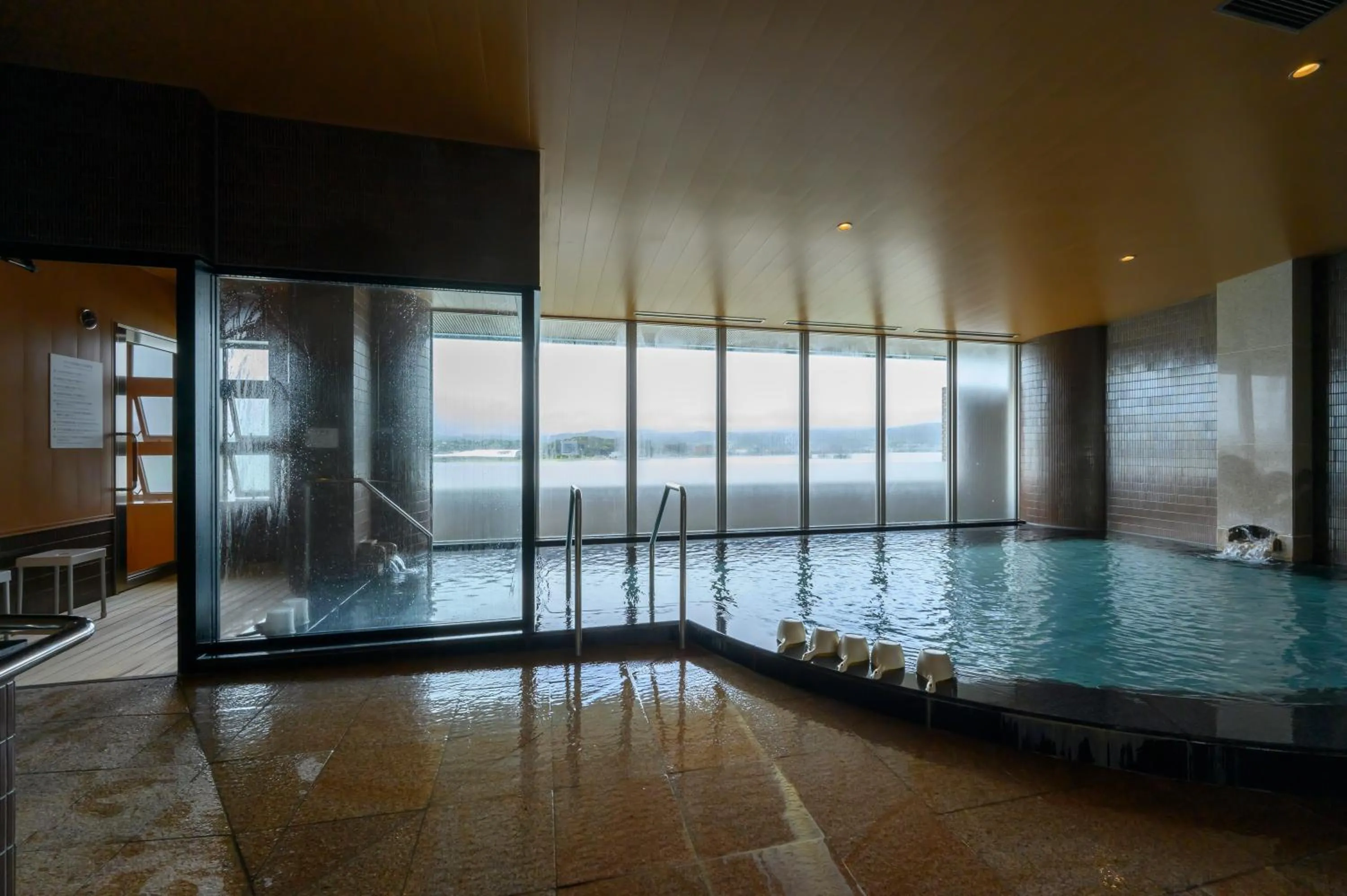 Hot Spring Bath in Hotel Ichibata