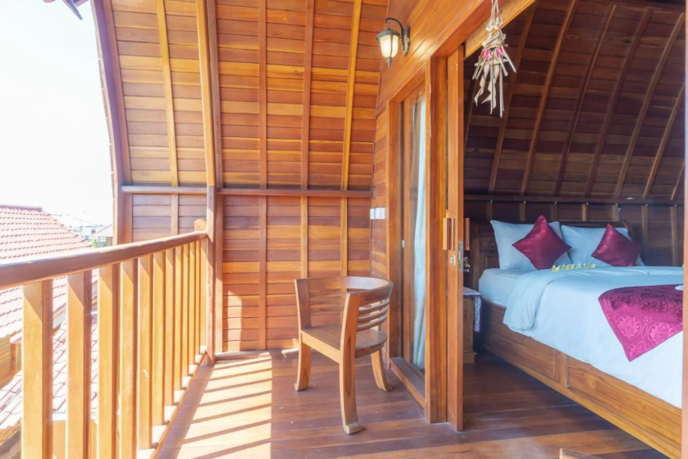 Balcony/Terrace, Bed in Kukuh Penida Village by Bukit Vista