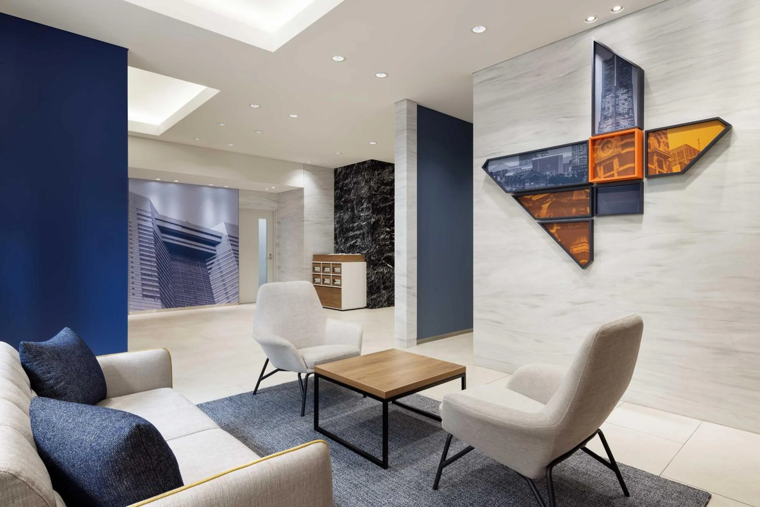 Lobby or reception in Four Points Flex by Sheraton Yokohama West