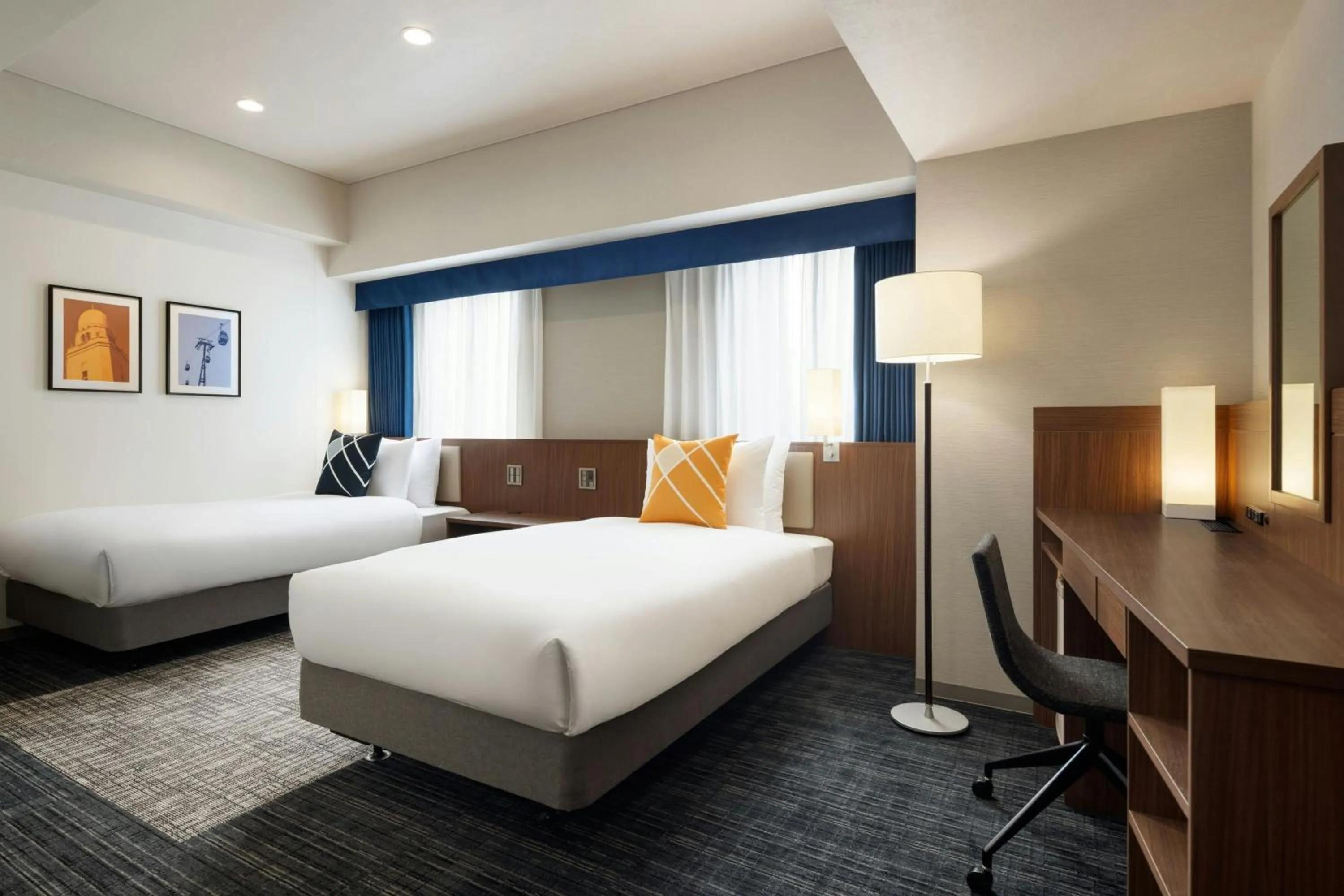 Photo of the whole room, Bed in Four Points Flex by Sheraton Yokohama West