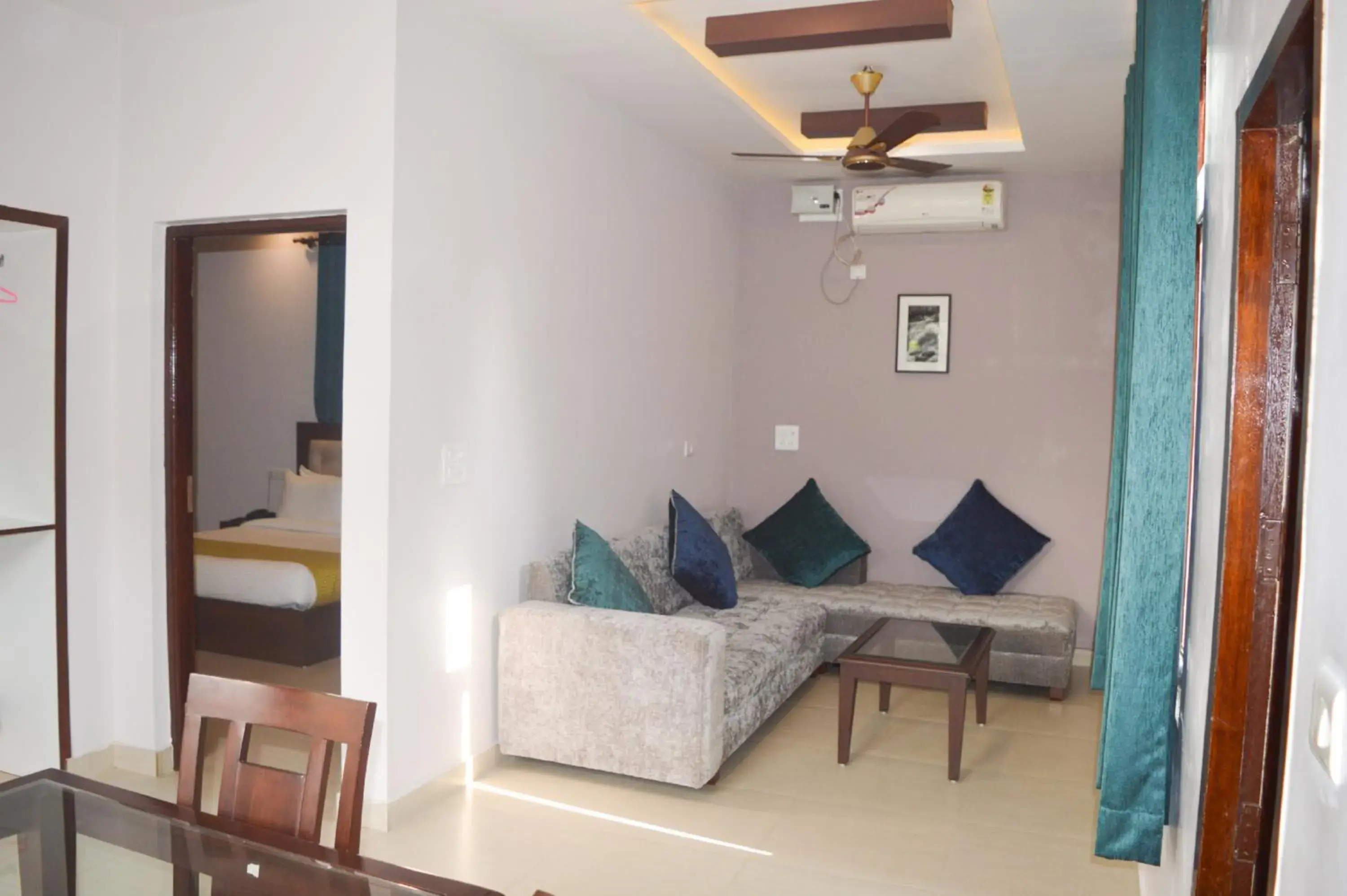 Bed in Hotel River Retreat Bed in Hotel River Retreat