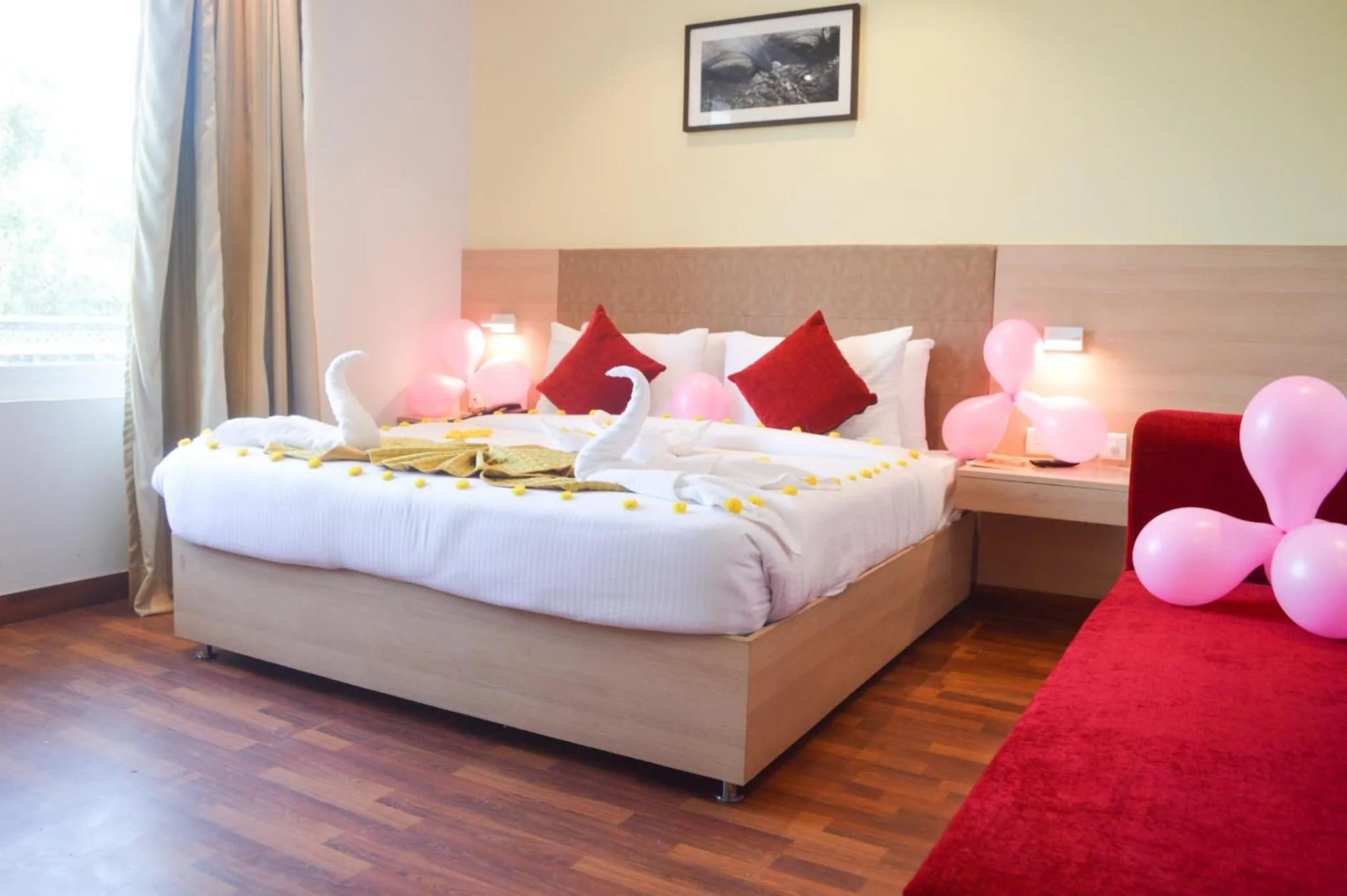 Bedroom, Bed in Hotel River Retreat