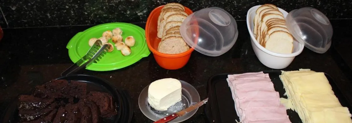 Breakfast in Pousada Canto Verde