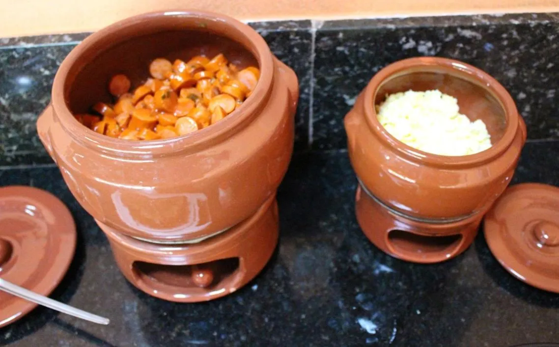 Breakfast in Pousada Canto Verde