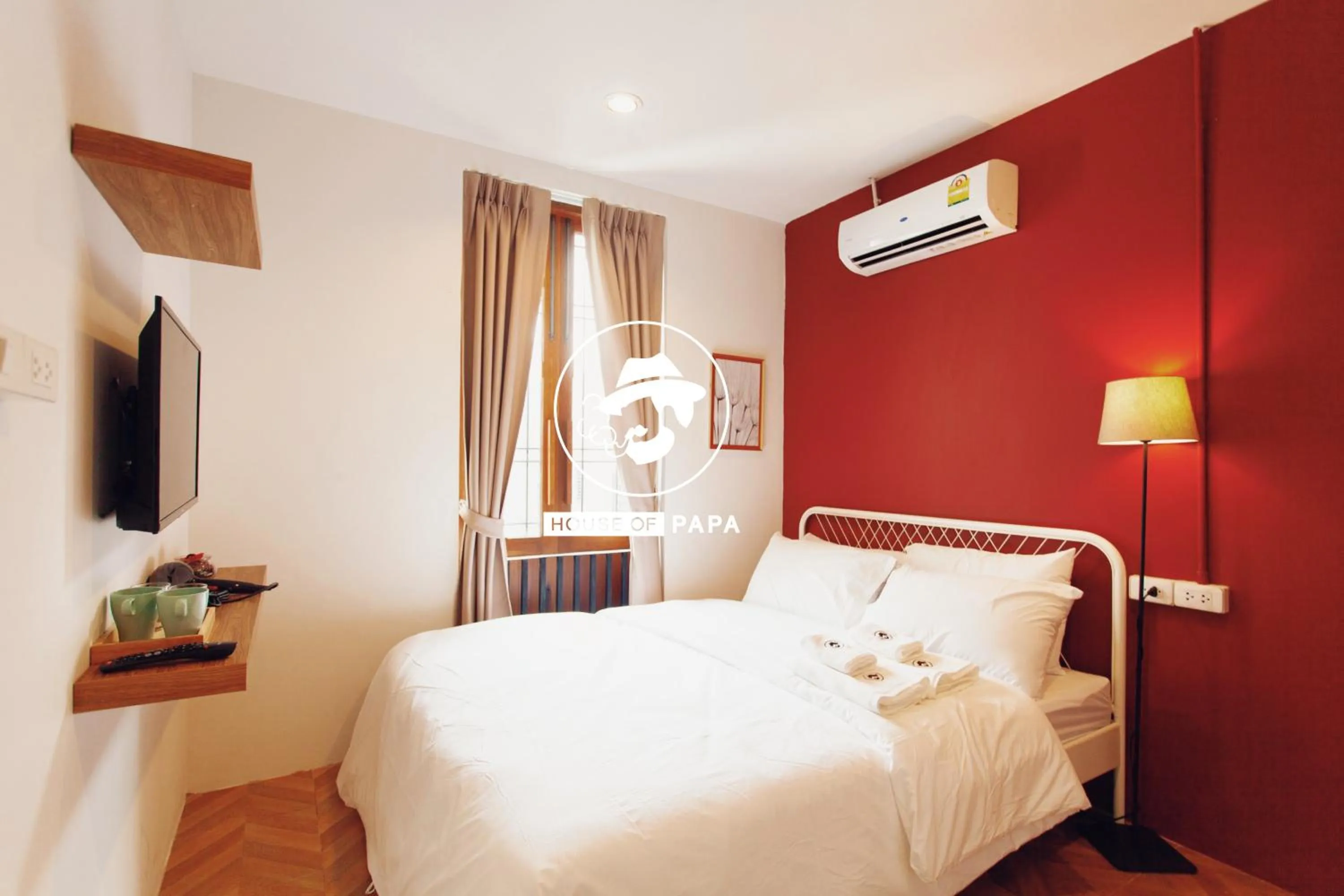 Bed in House Of PaPa Bangkok Siam