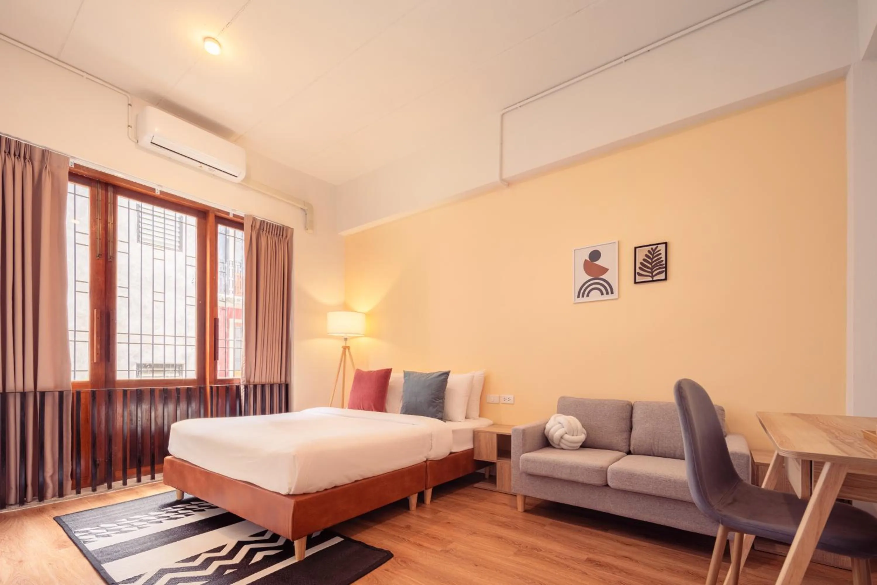 Bed in House Of PaPa Bangkok Siam