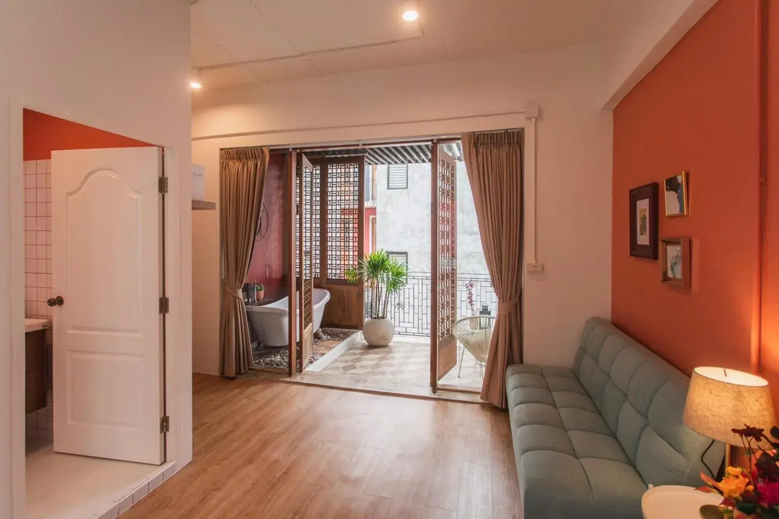 Living room in House Of PaPa Bangkok Siam Living room in House Of PaPa Bangkok Siam