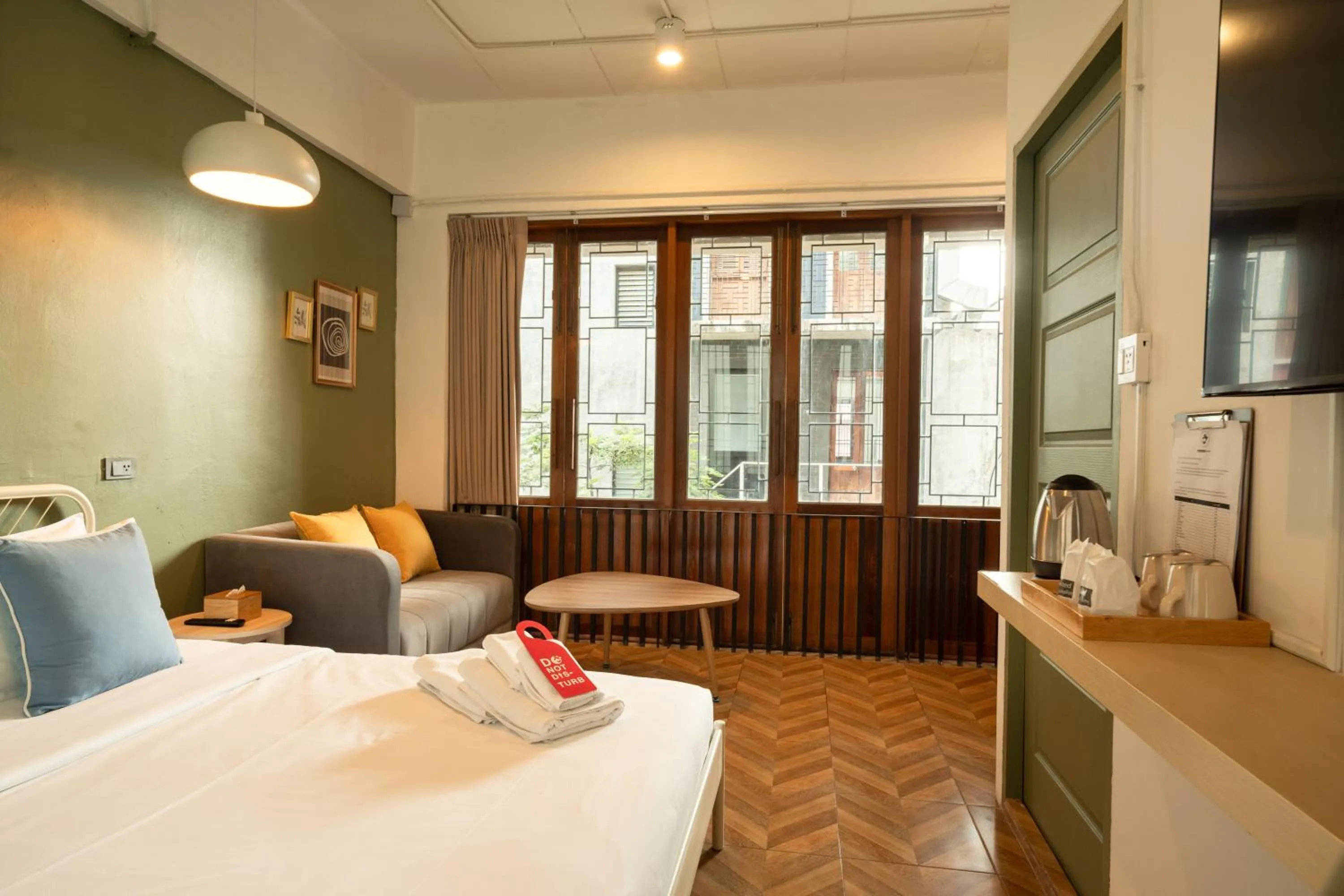 Bed in House Of PaPa Bangkok Siam