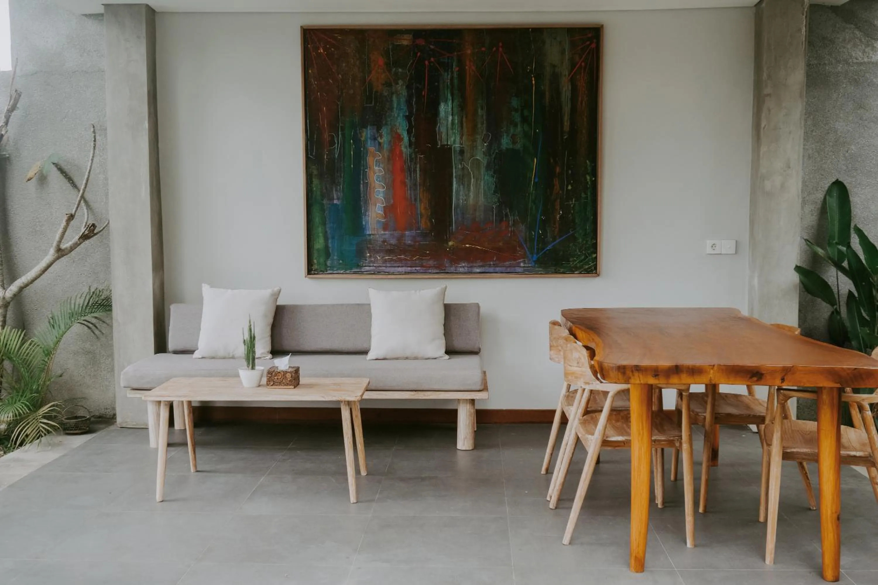 Balcony/Terrace in Anggira Villa Ubud