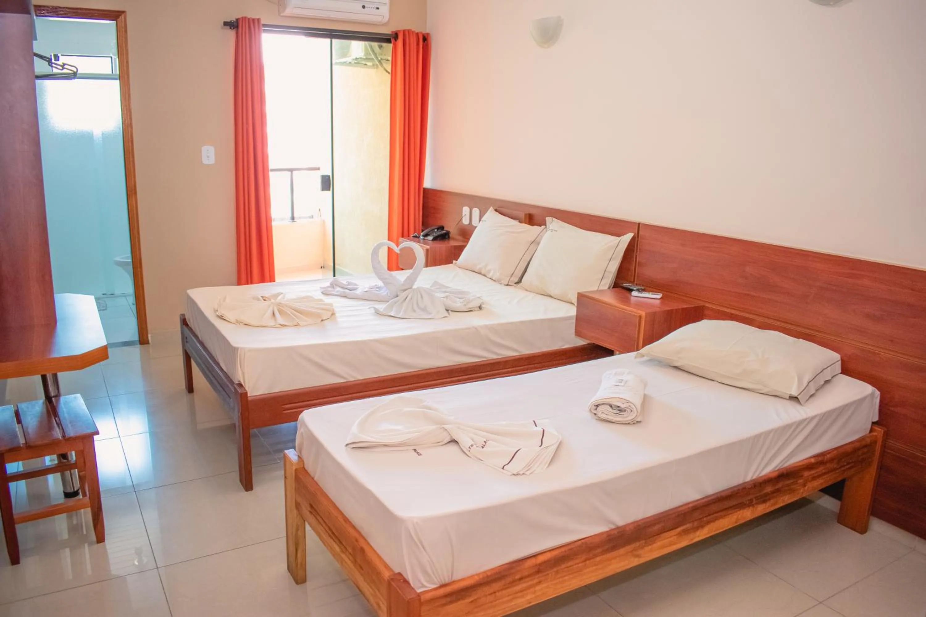 Bed in Hollywood Palace Hotel