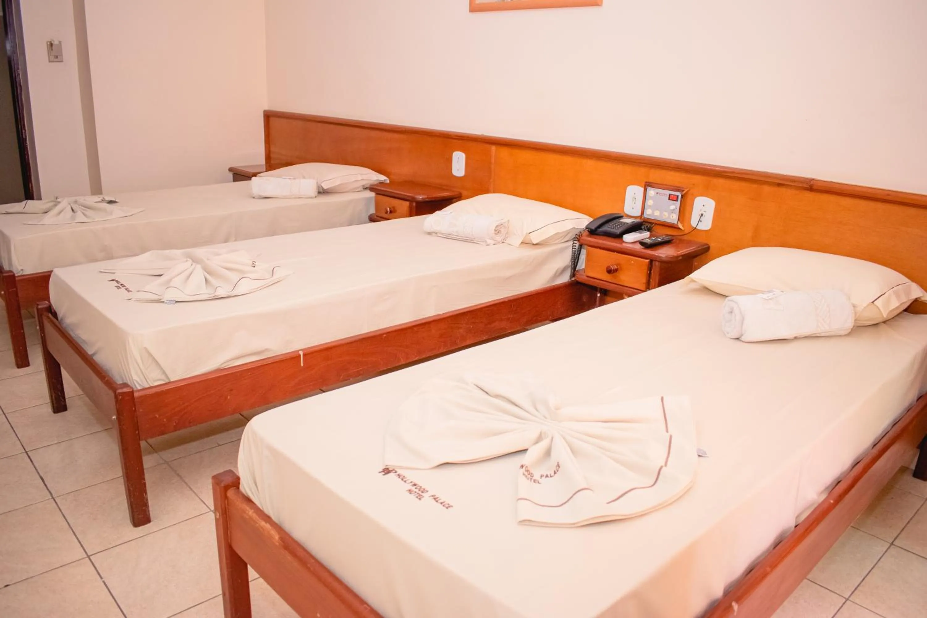 Bed in Hollywood Palace Hotel