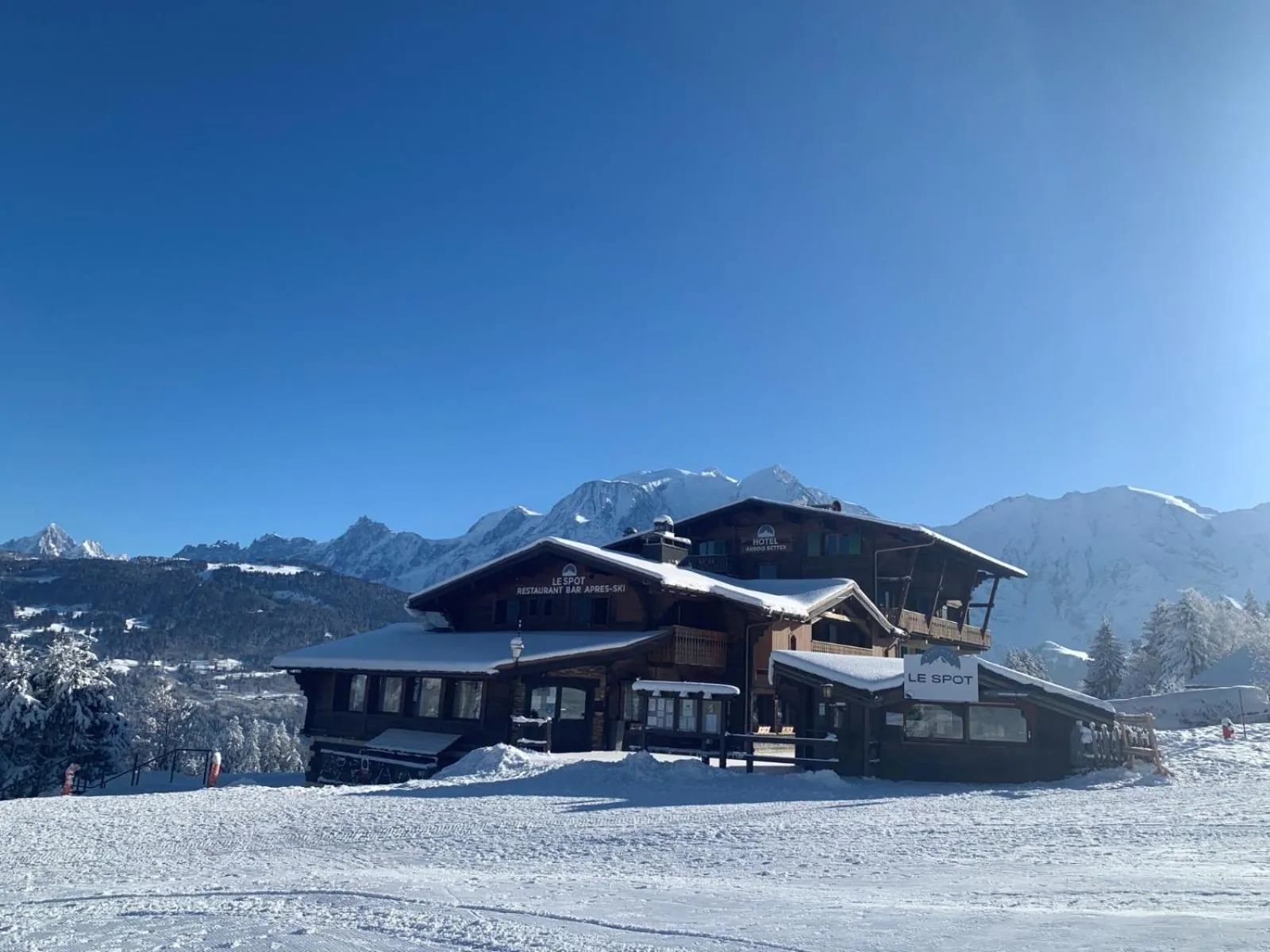 View (from property/room) in Hôtel Arbois Bettex