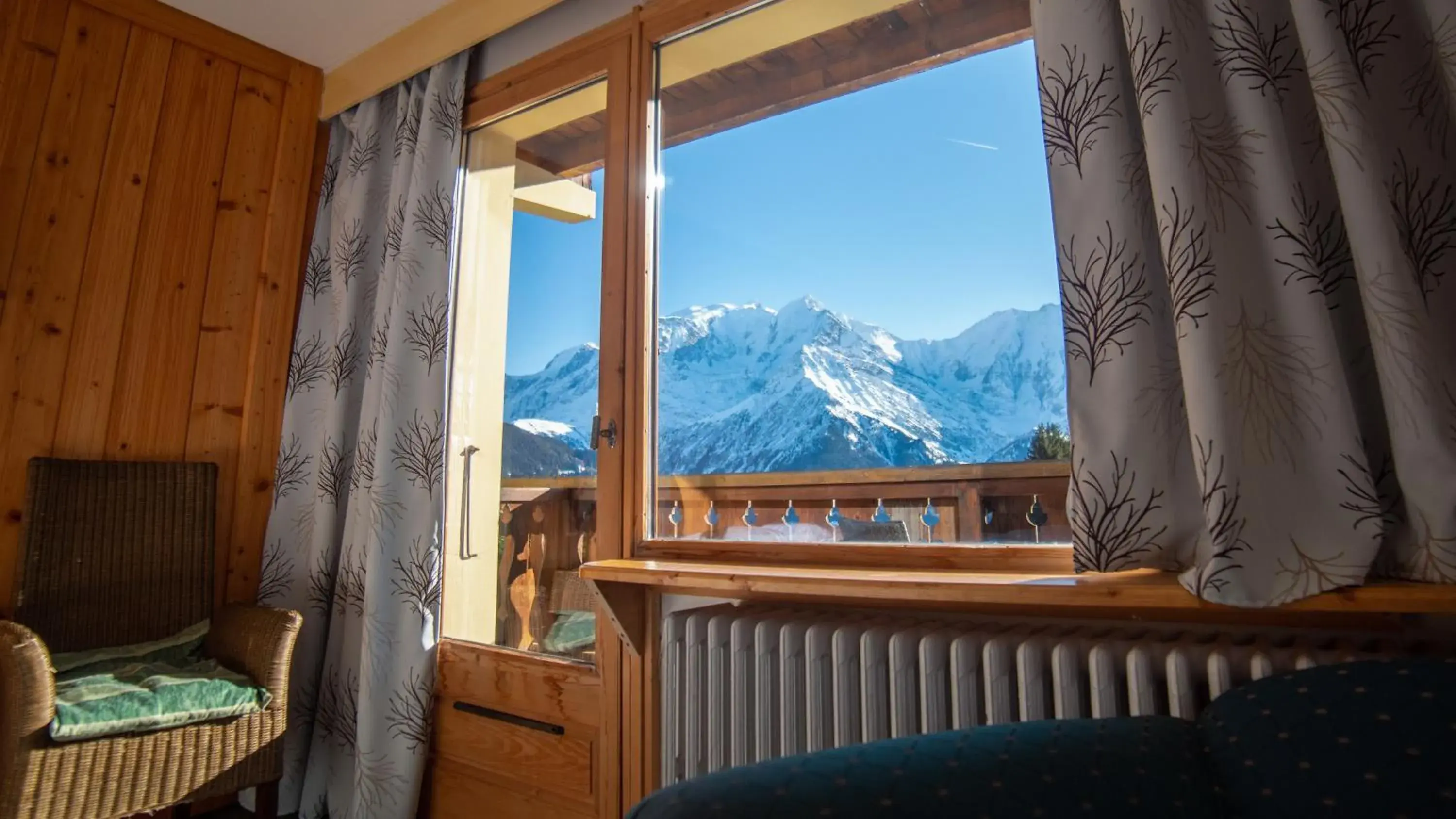 Bedroom in Hôtel Arbois Bettex Bedroom in Hôtel Arbois Bettex