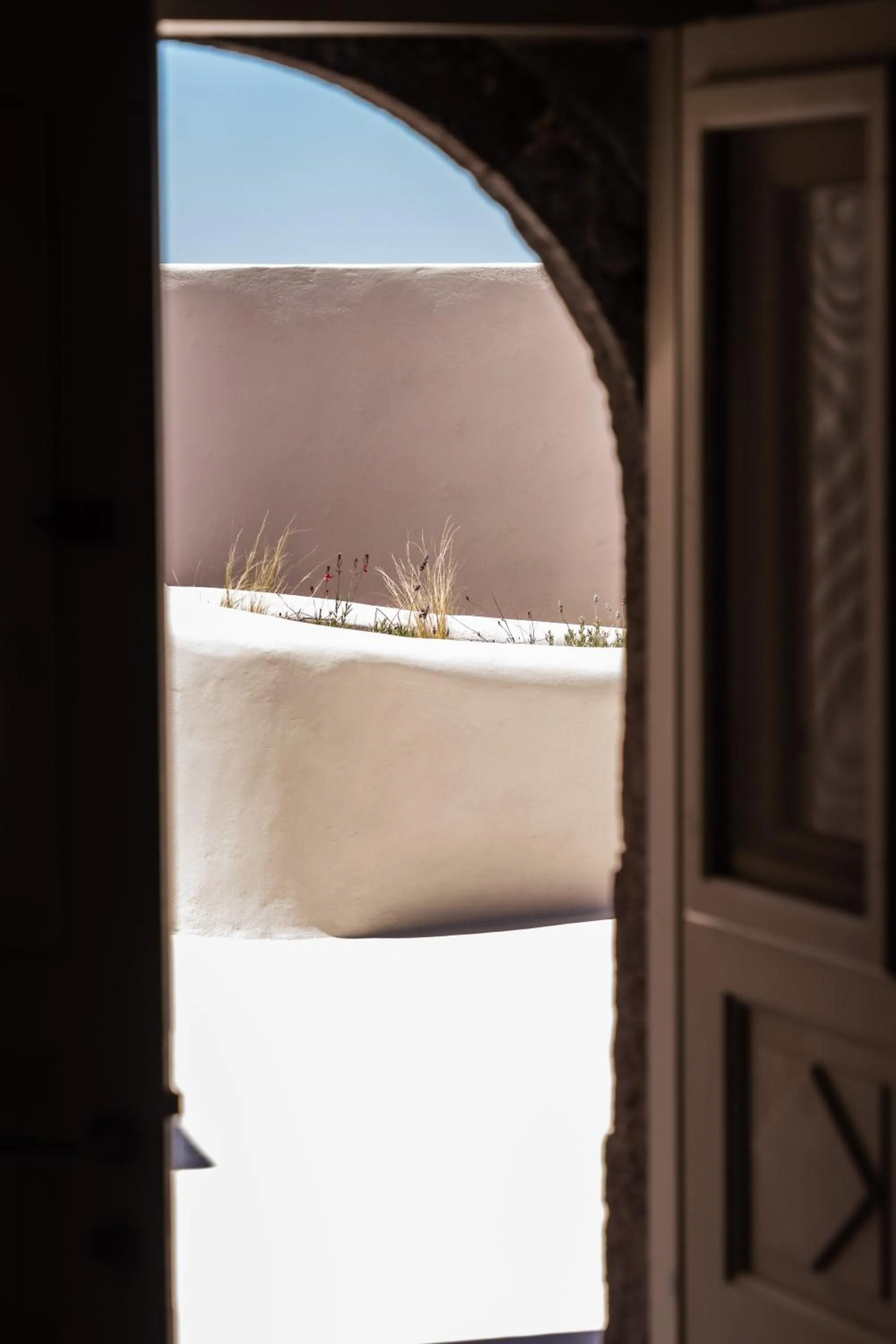 Decorative detail in Phaos 1870, A restored Winery
