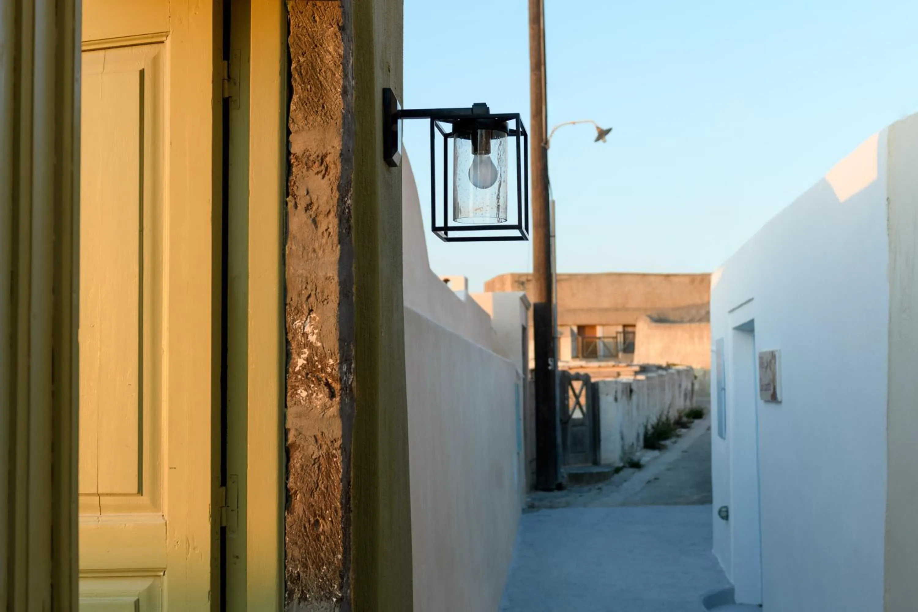 Facade/entrance in Phaos 1870, A restored Winery