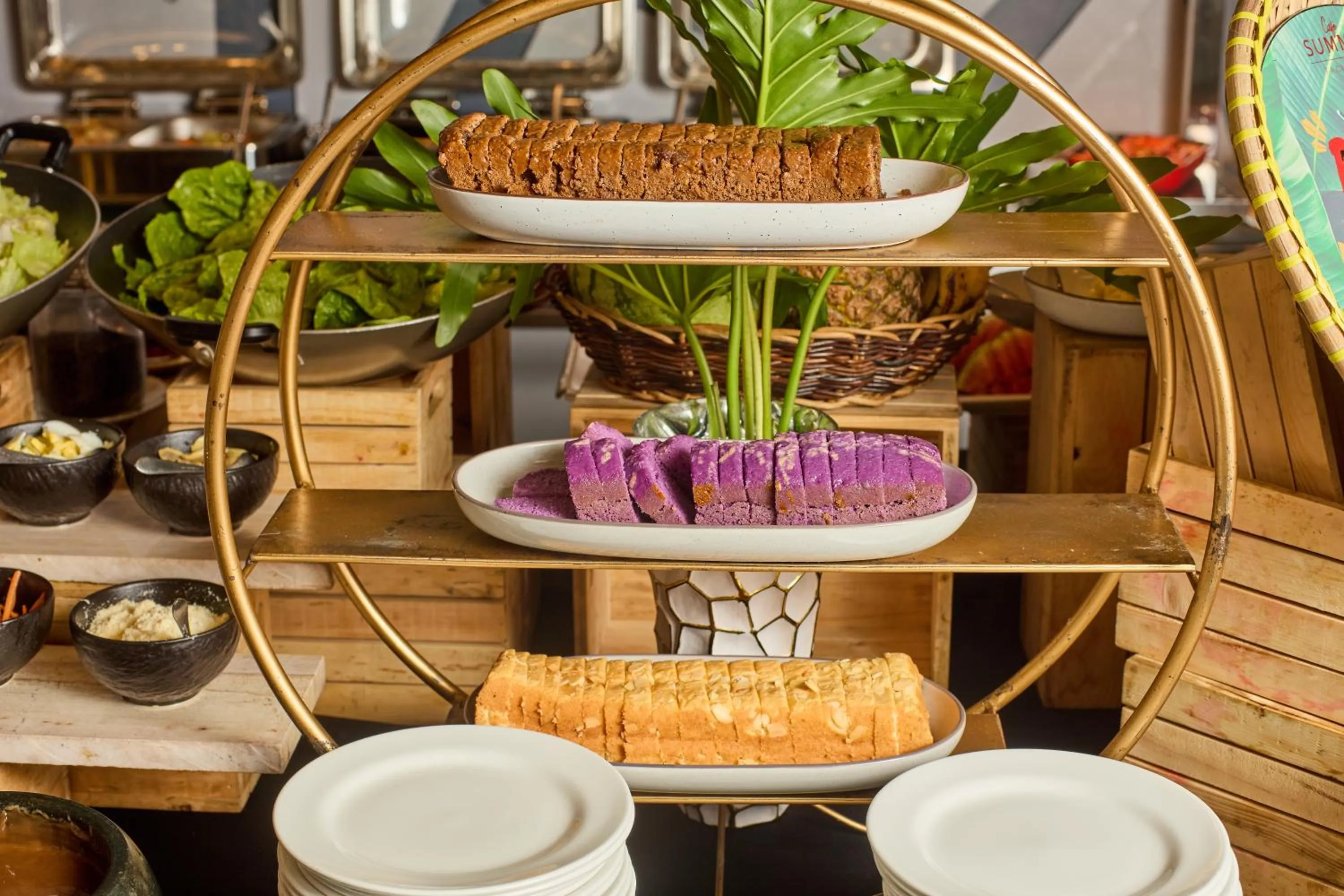 Buffet breakfast in Summit Hotel Tacloban