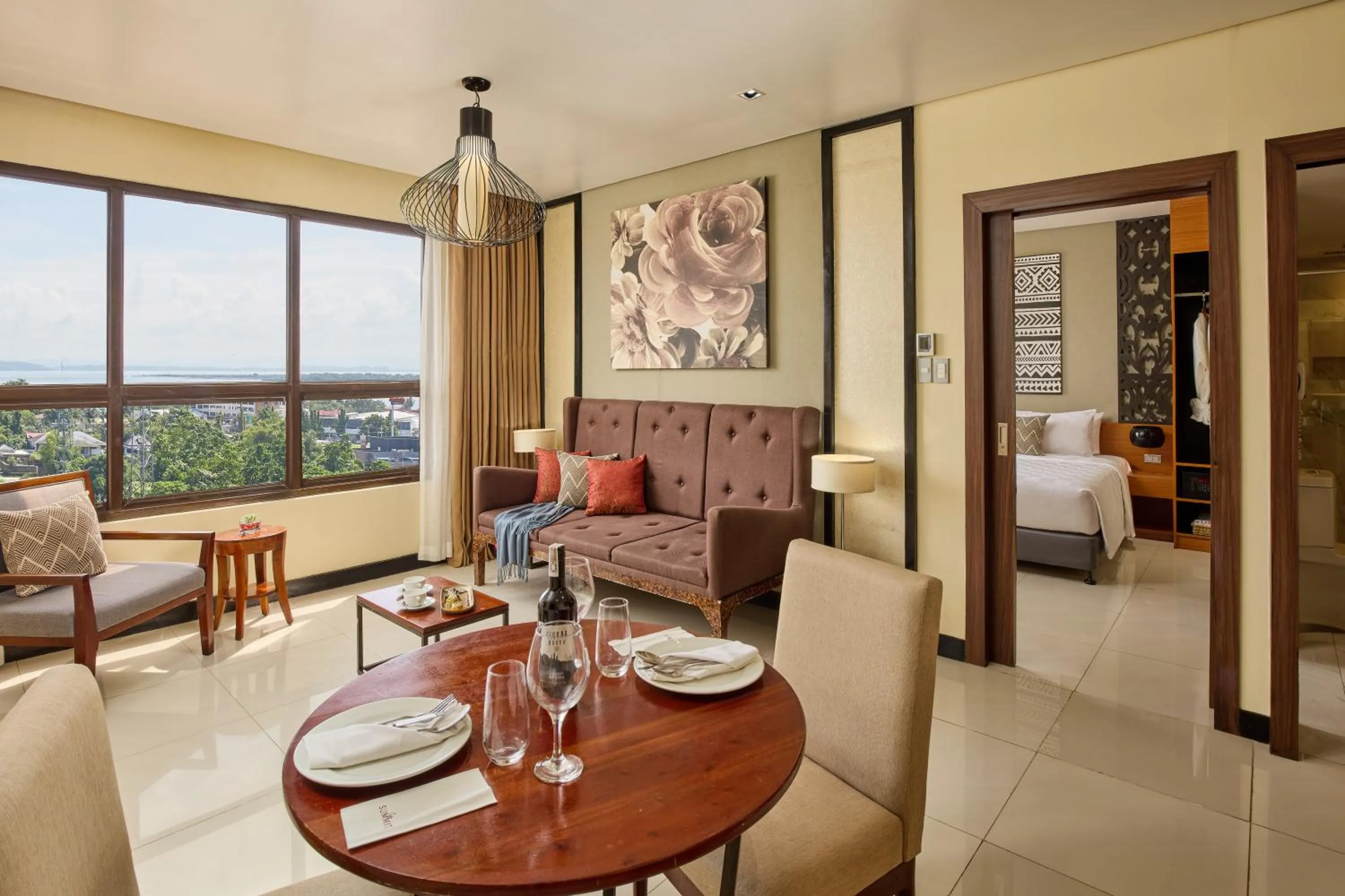 Living room in Summit Hotel Tacloban