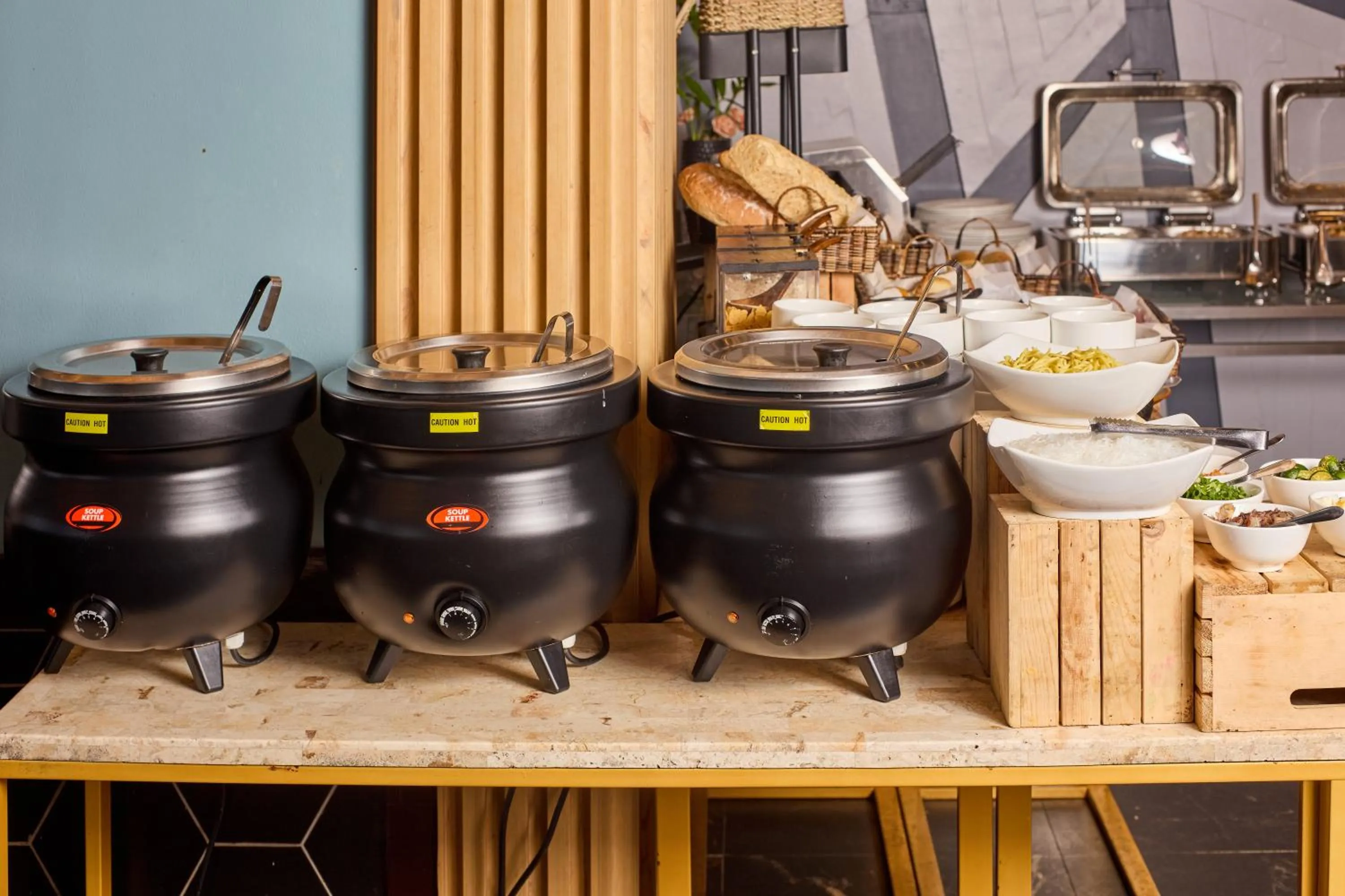 Buffet breakfast in Summit Hotel Tacloban