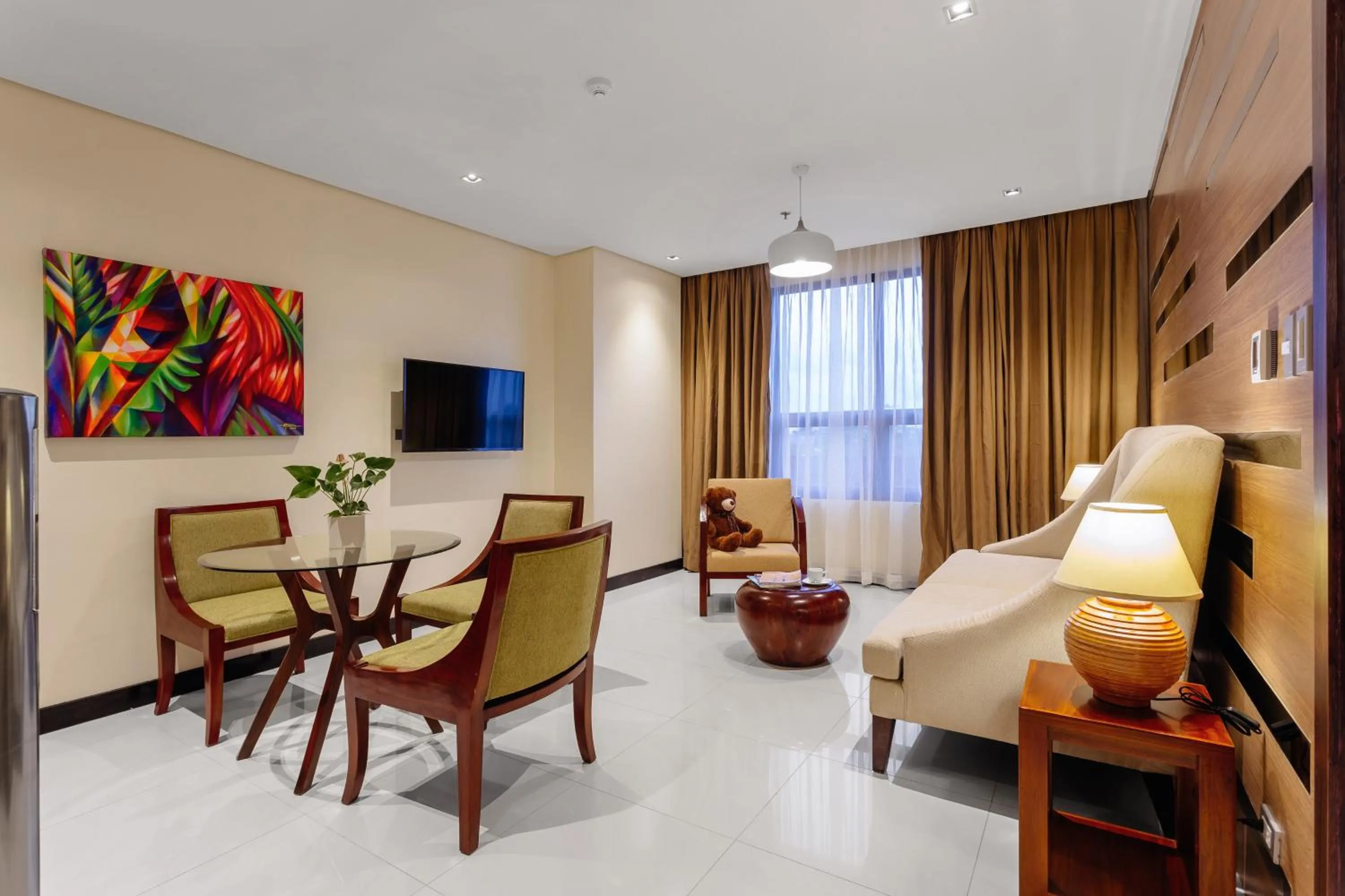 Seating area in Summit Hotel Tacloban