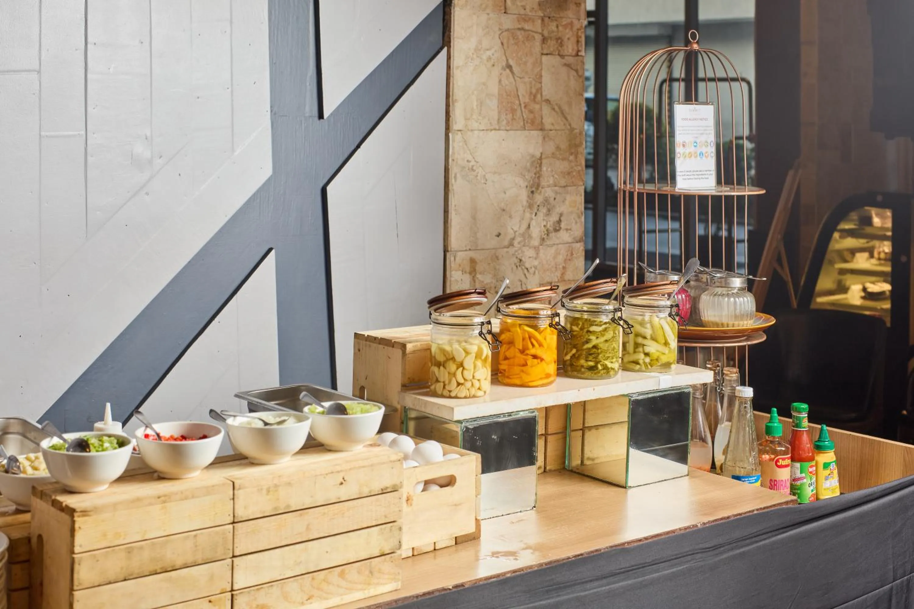 Buffet breakfast in Summit Hotel Tacloban