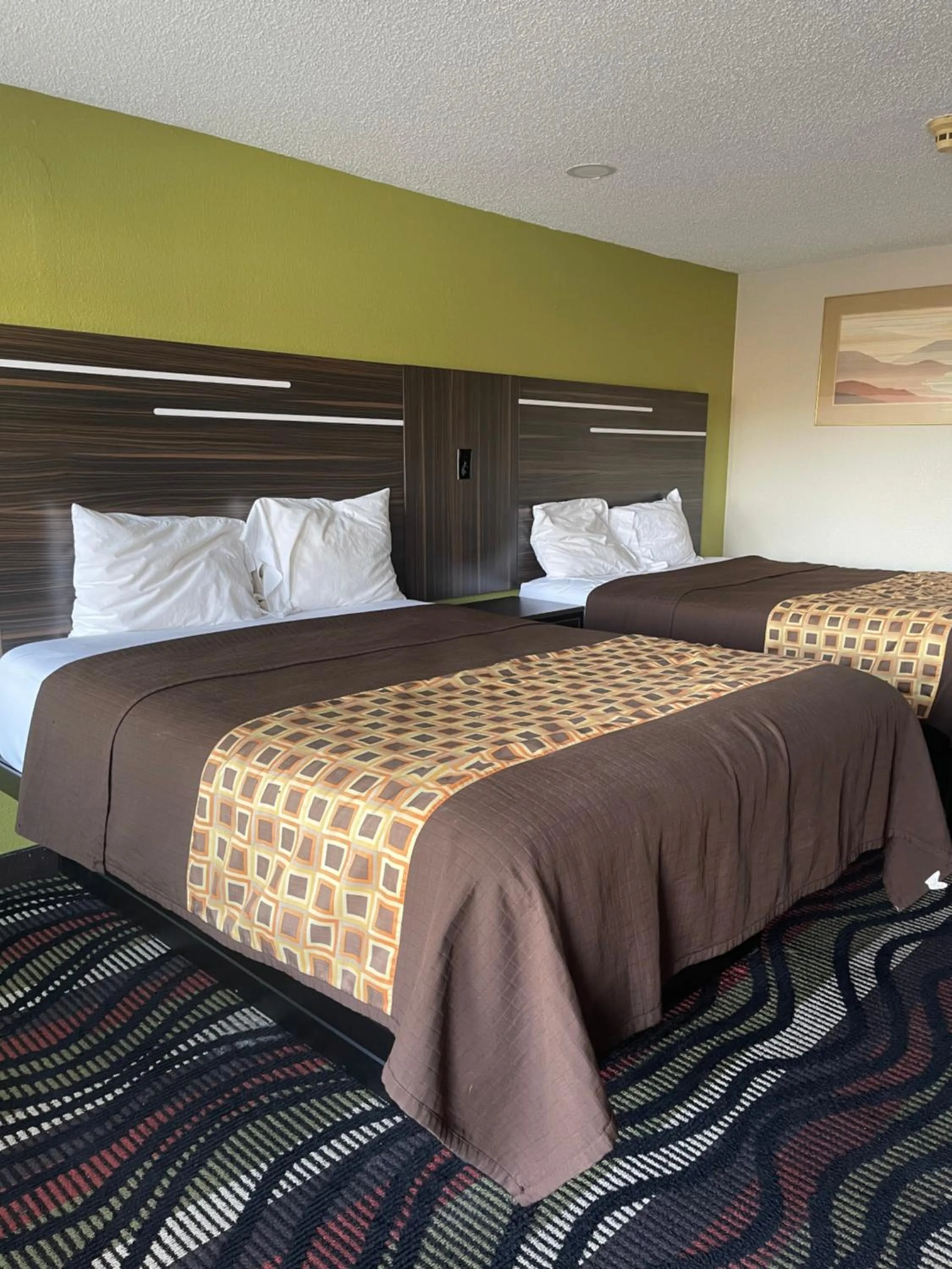 Bed in Blue Stone Inn