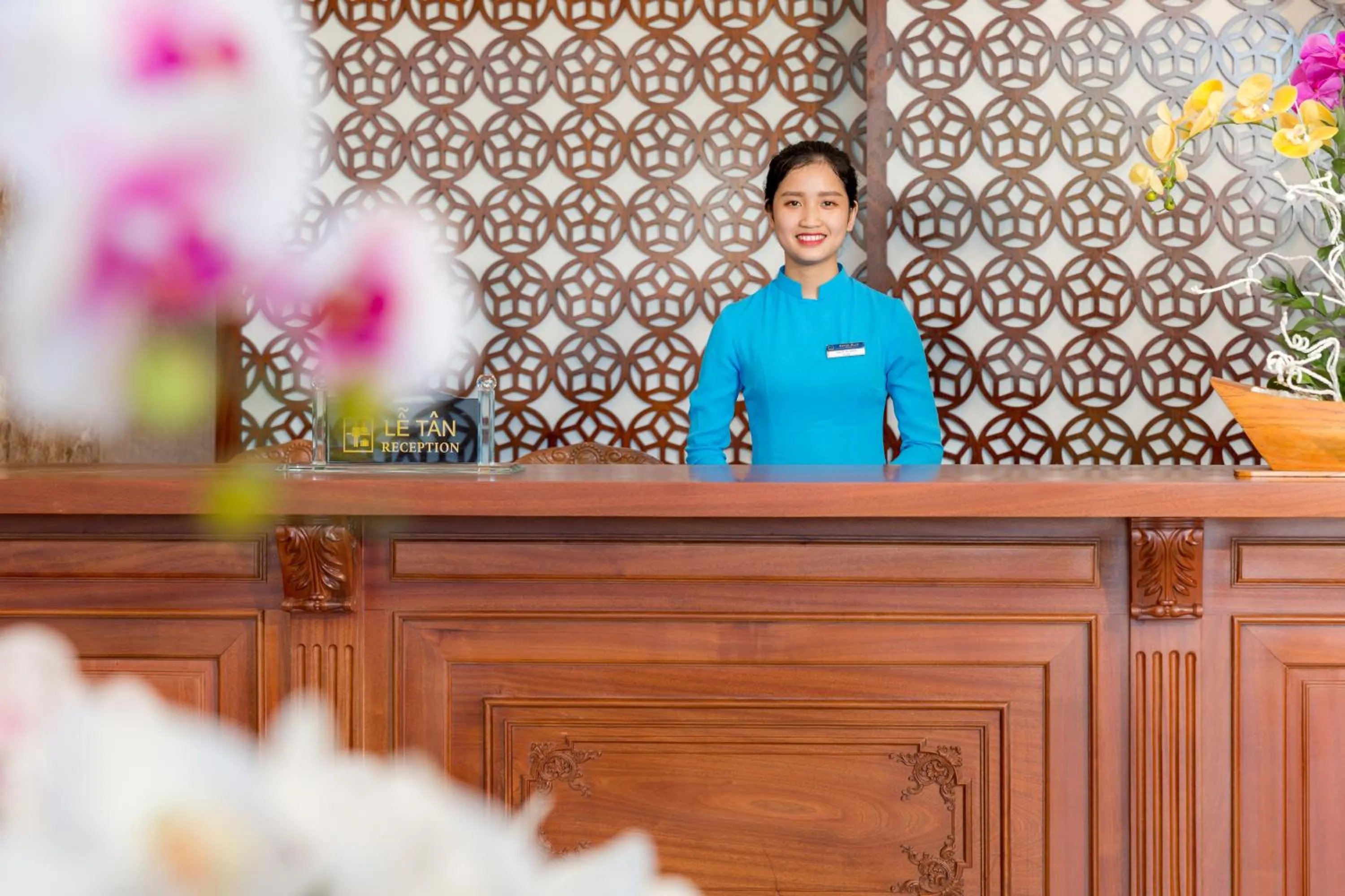 Staff in Sepon Blue Hotel