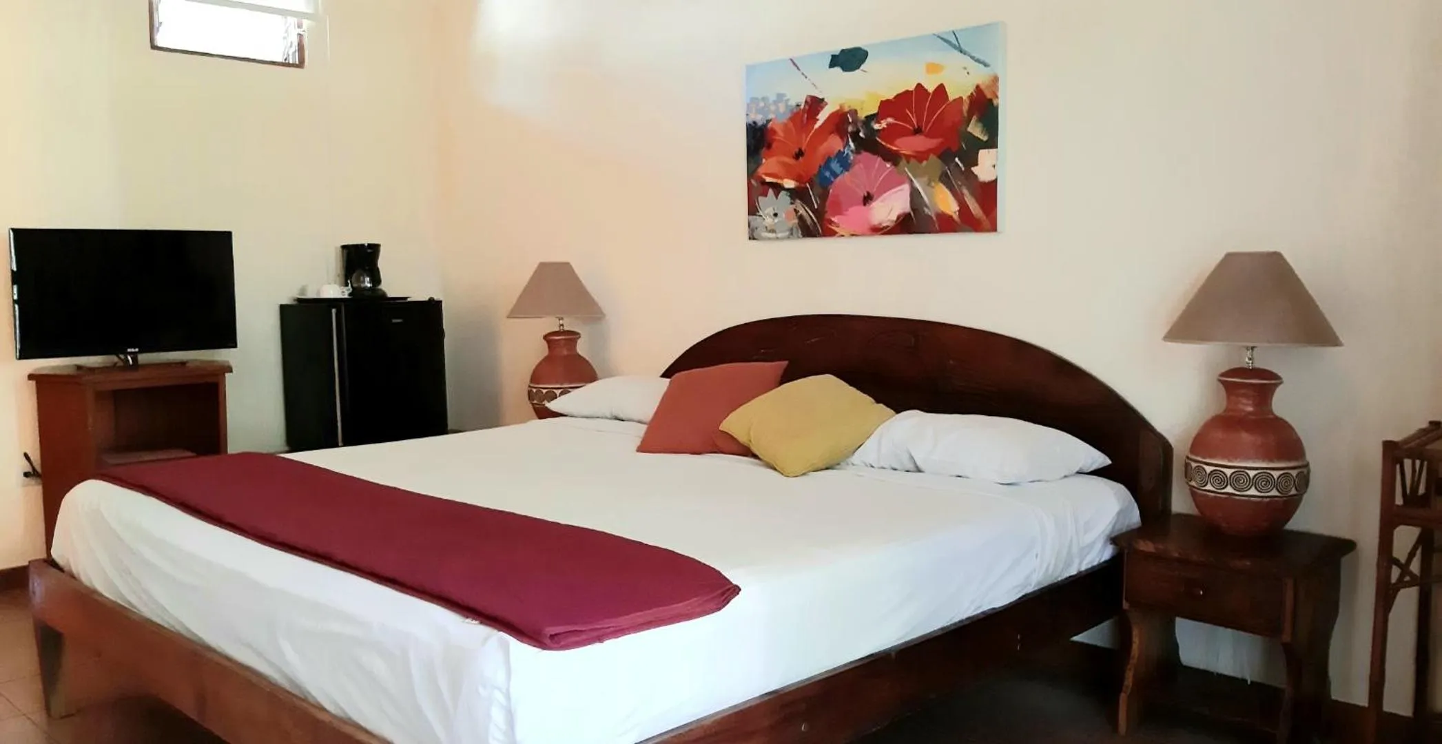 Bed in Samara Beach Hotel