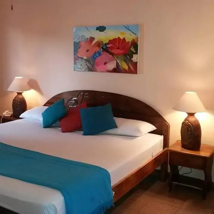Bed in Samara Beach Hotel Bed in Samara Beach Hotel