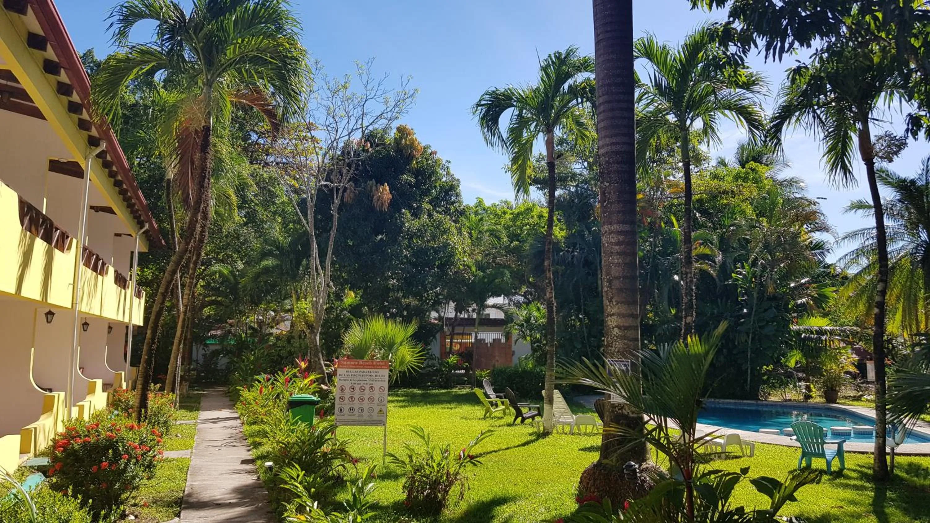 Garden view in Samara Beach Hotel